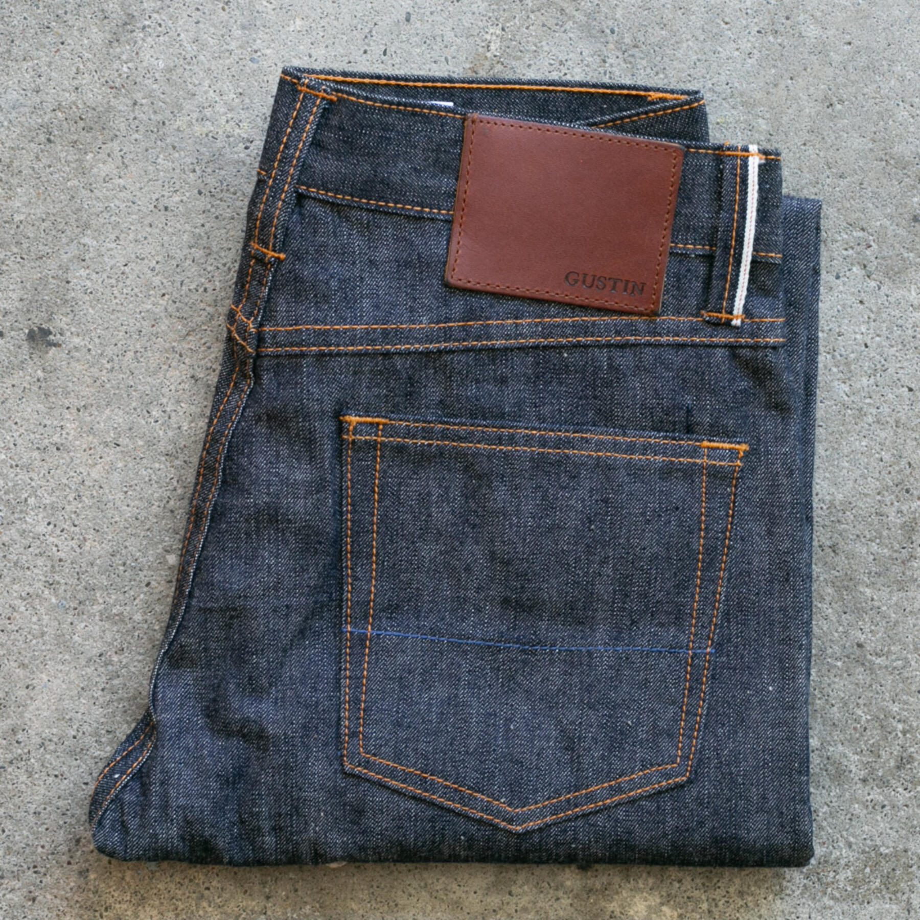 gustin #532 1940's worker selvedge