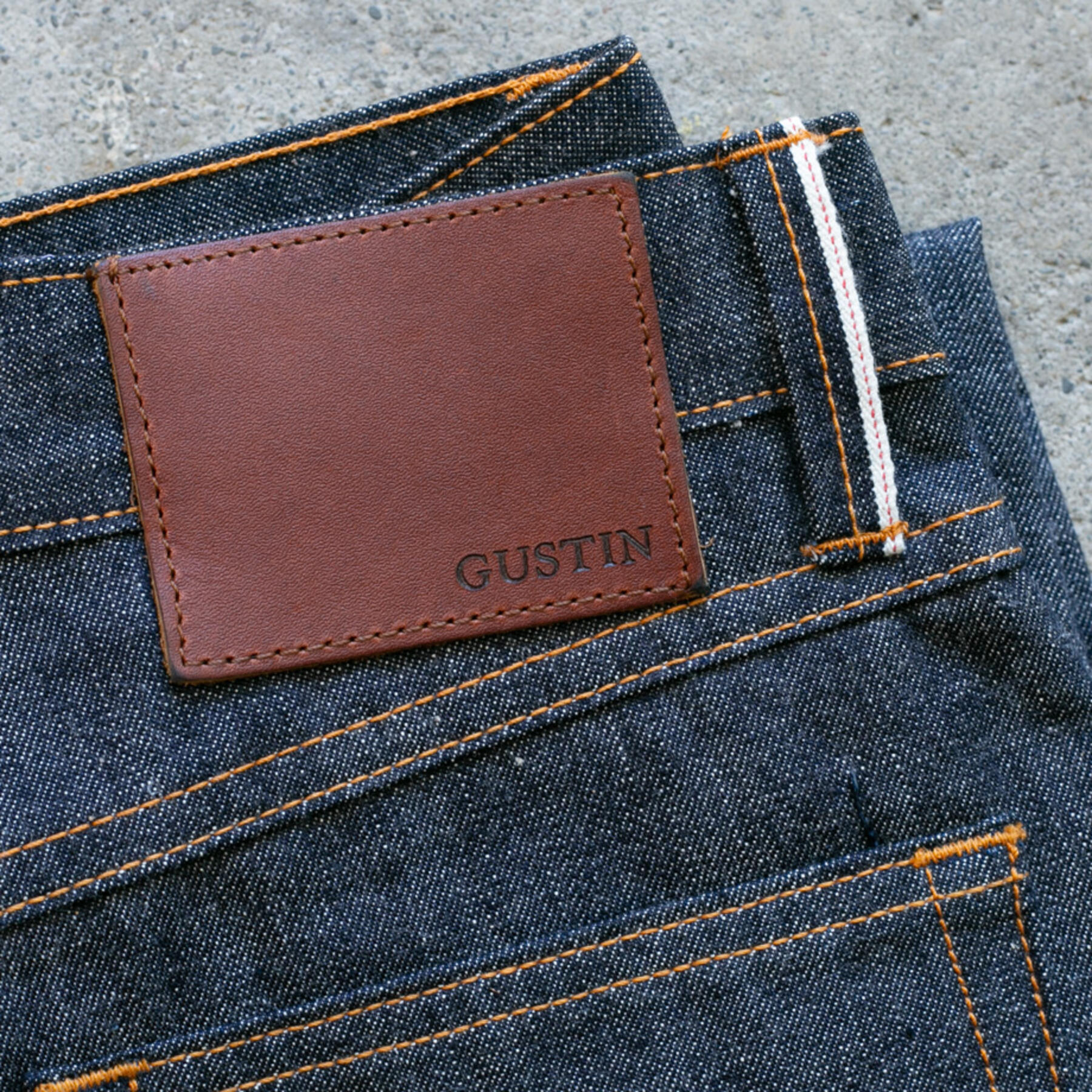 gustin #532 1940's worker selvedge