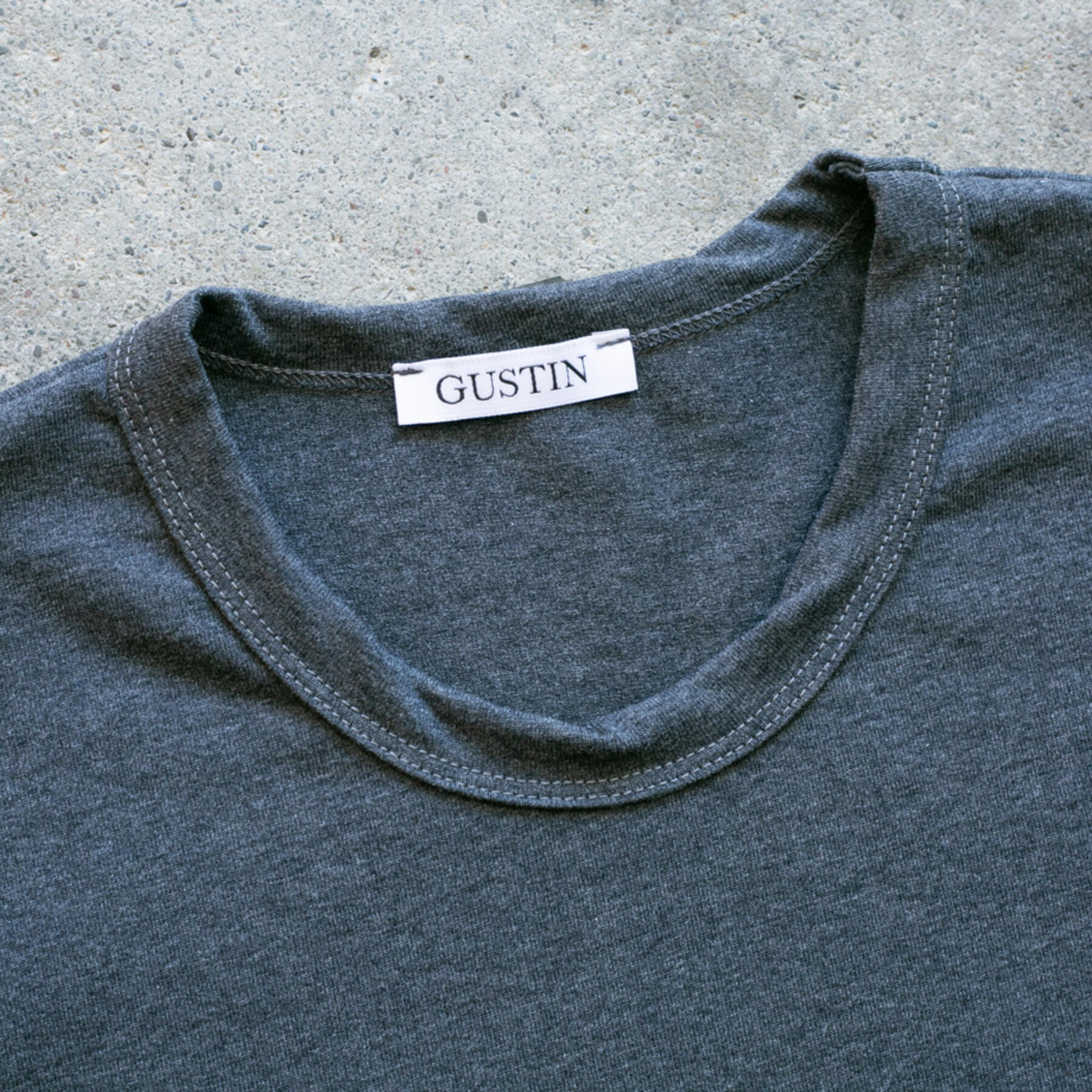 gustin japan beast t-shirt - heather charcoal