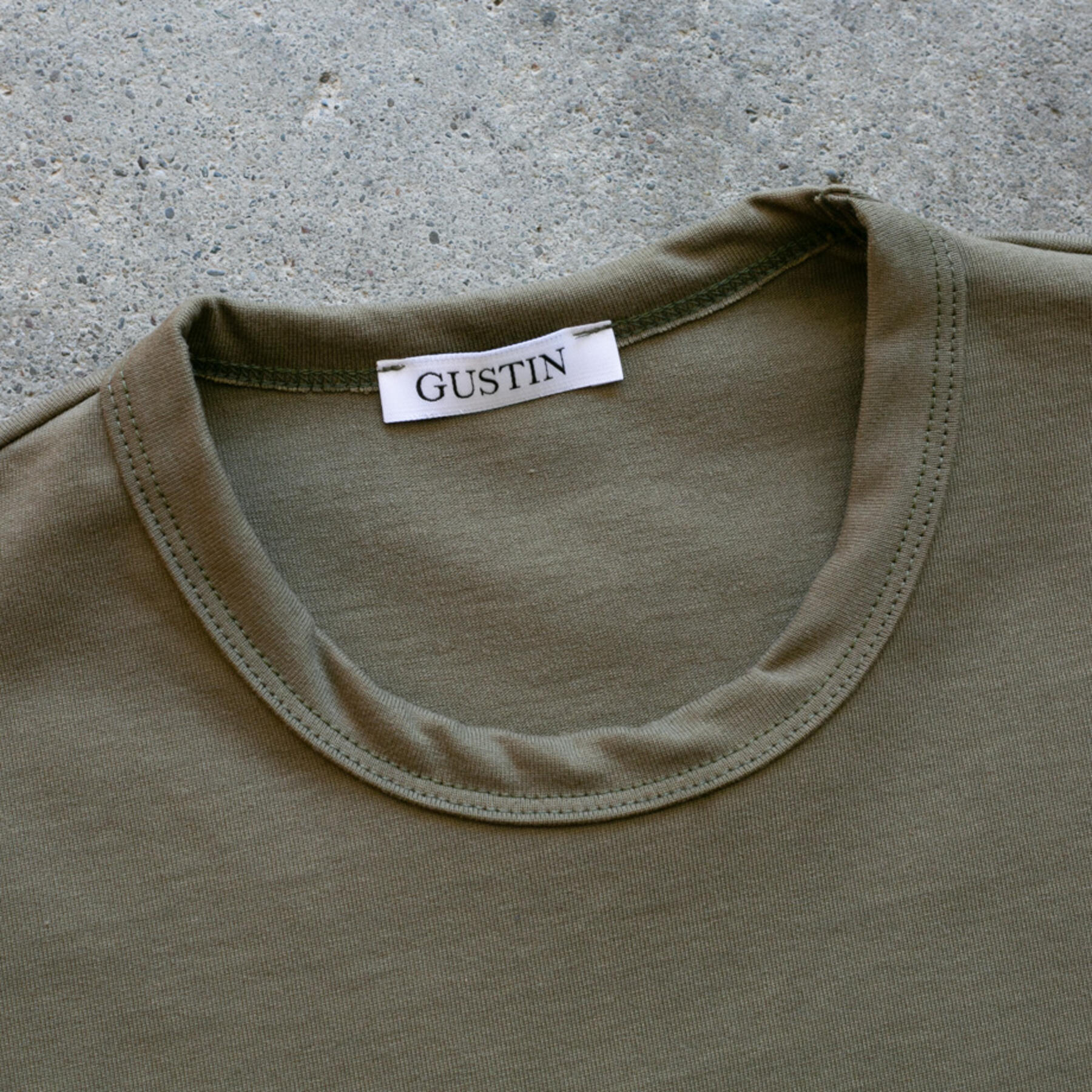 gustin japan beast t-shirt - olive drab