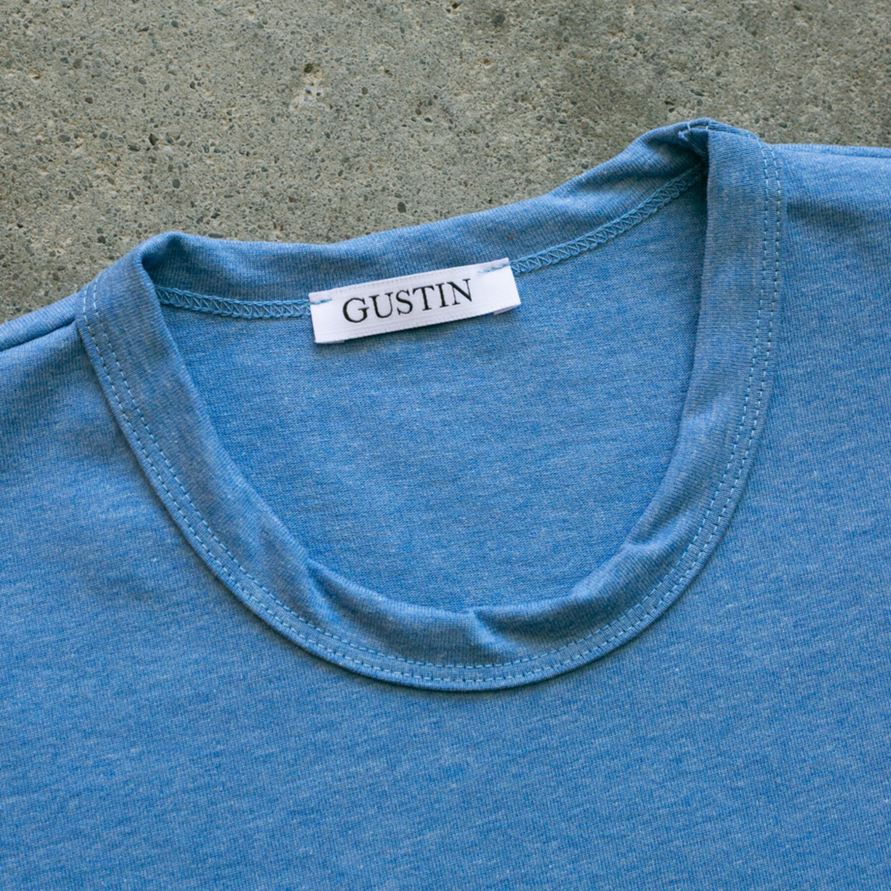 gustin japan beast t-shirt - heather sky