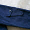 gustin #25 british felt moleskin cpo - navy