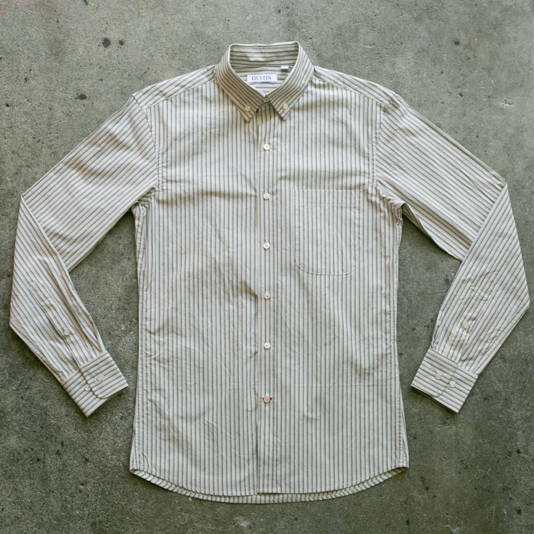 gustin #1028 sepia tone shirt