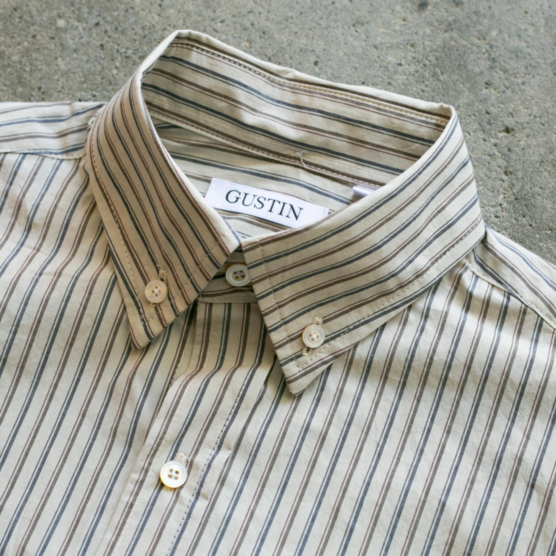 gustin #1028 sepia tone shirt