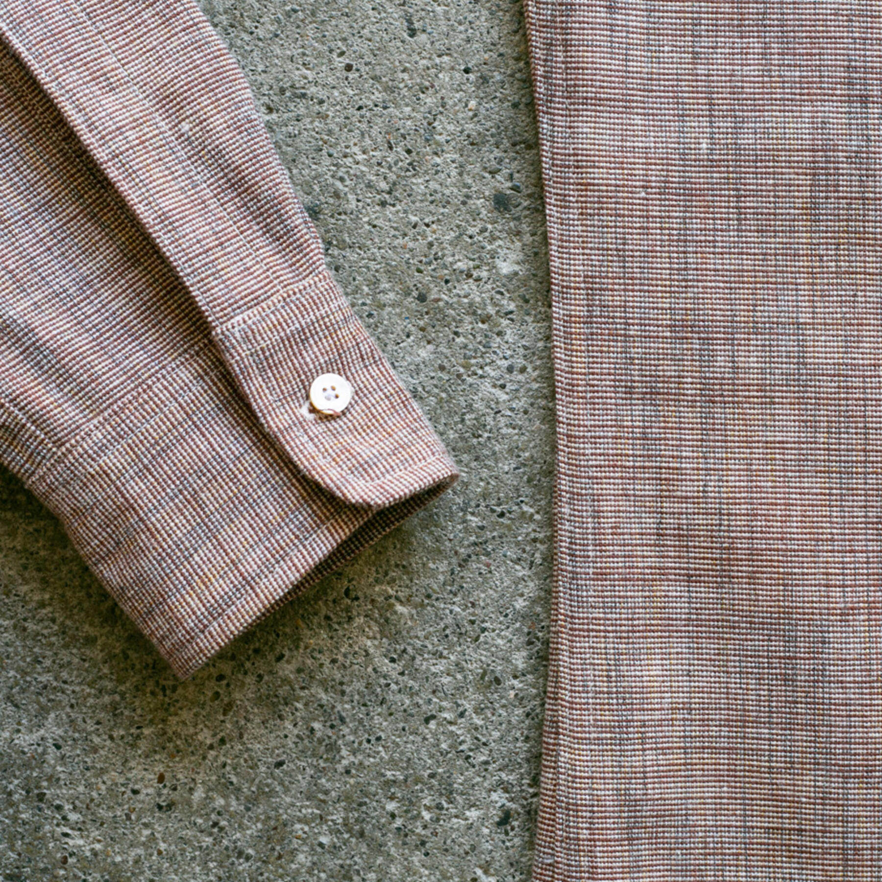 gustin #1029 rustic wool tweed - brick