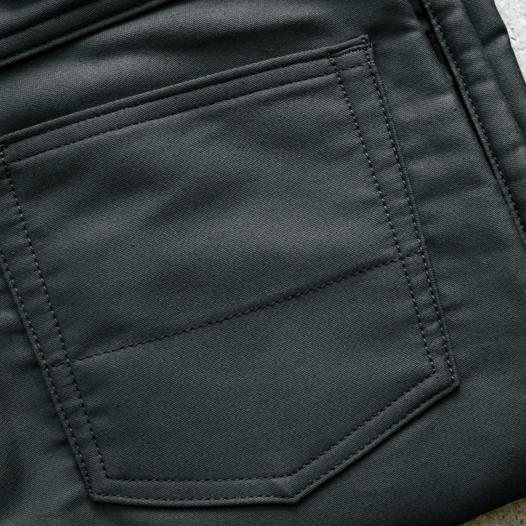 gustin #229 silk moleskin 5 pocket - black