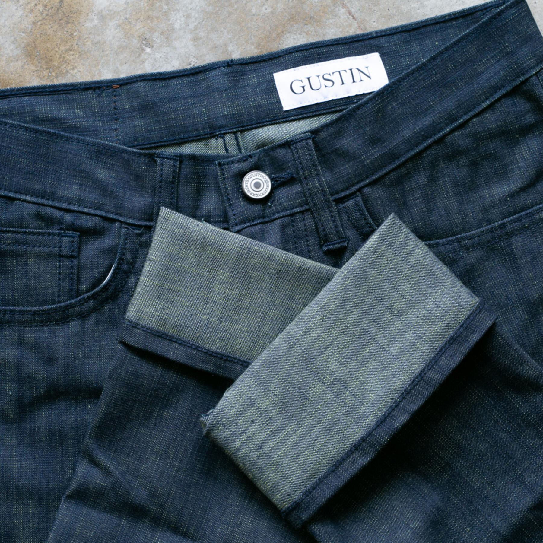 gustin #230 indigo acid 5 pocket