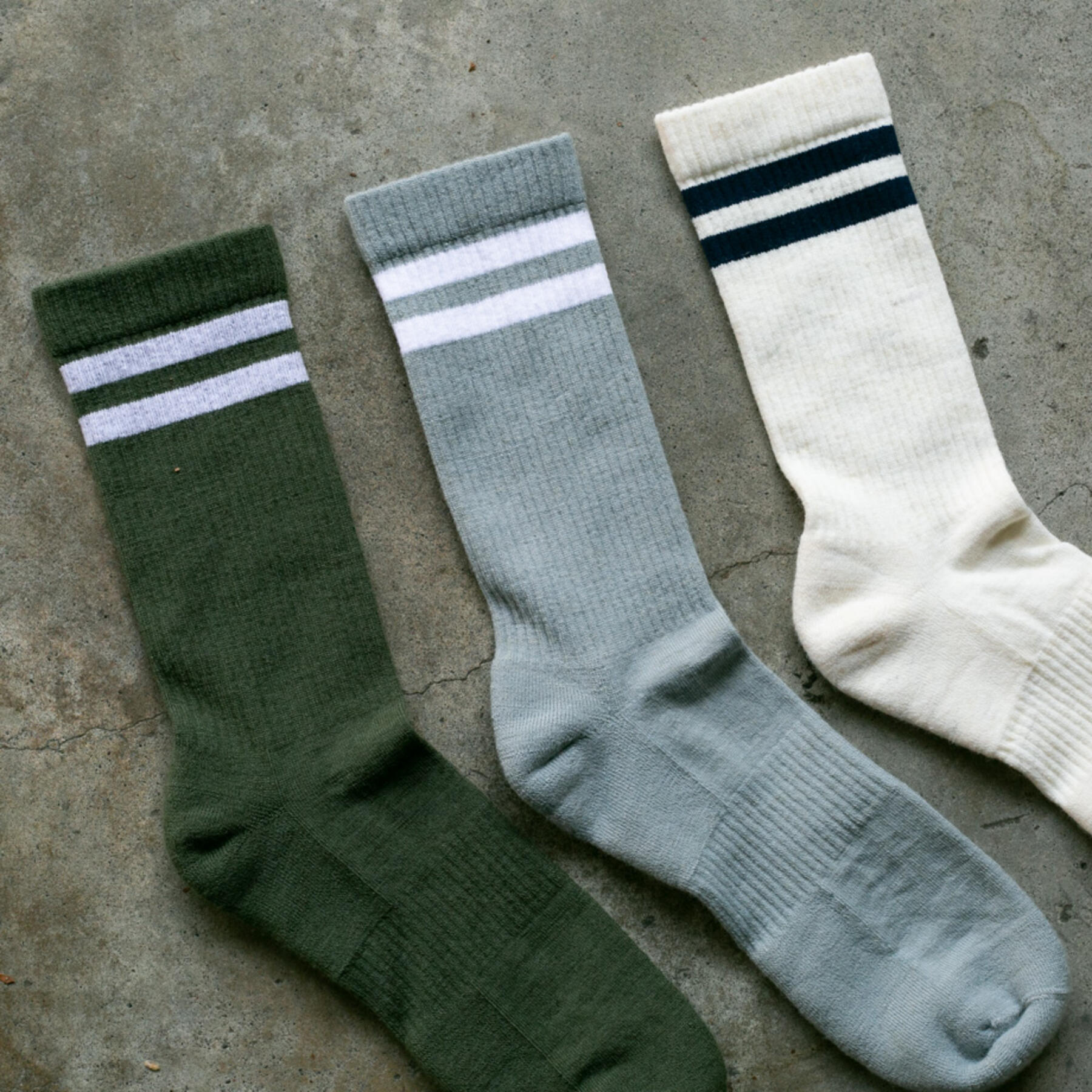 gustin usa merino wool gym sock 6 pack