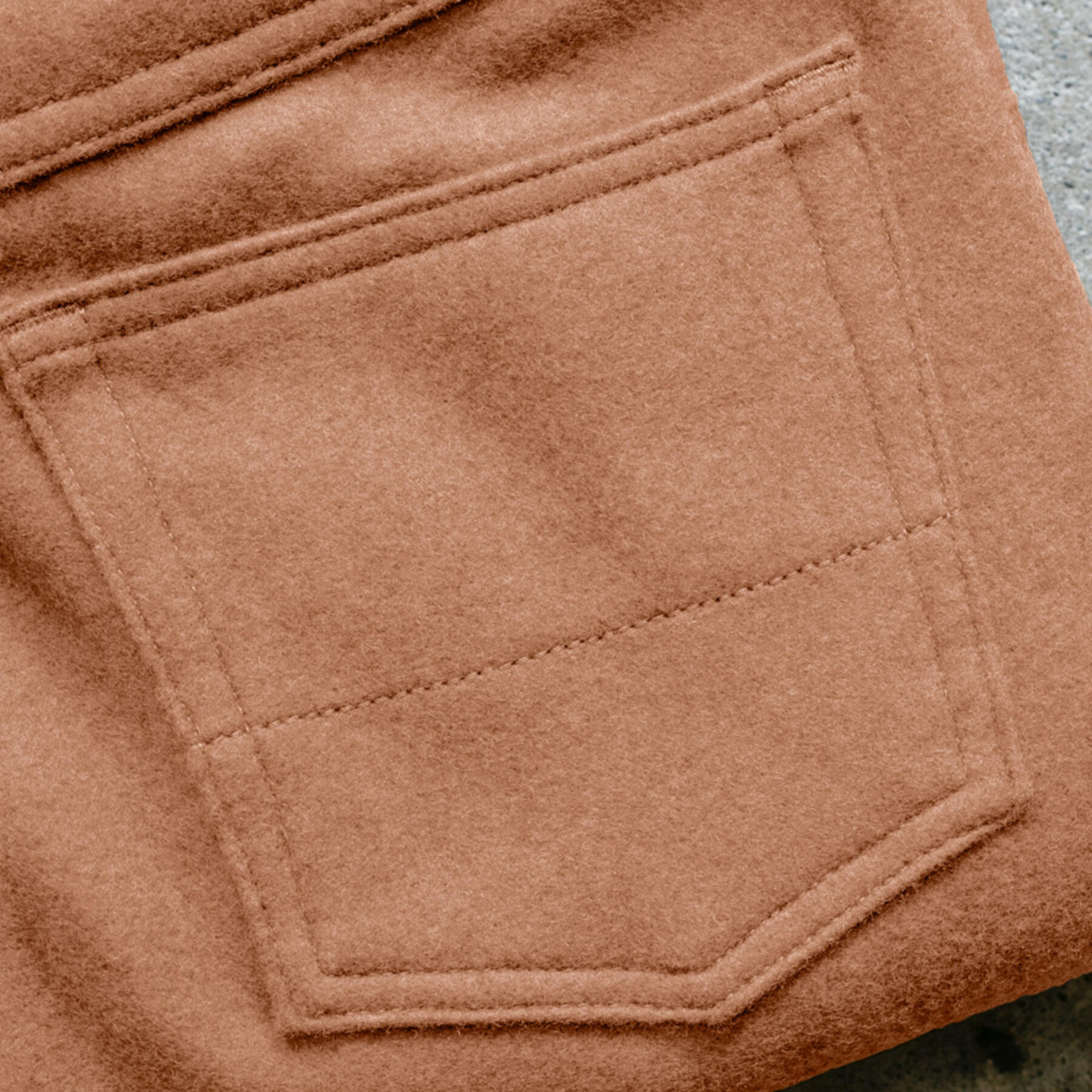 gustin #232 lambswool 5 pocket - camel
