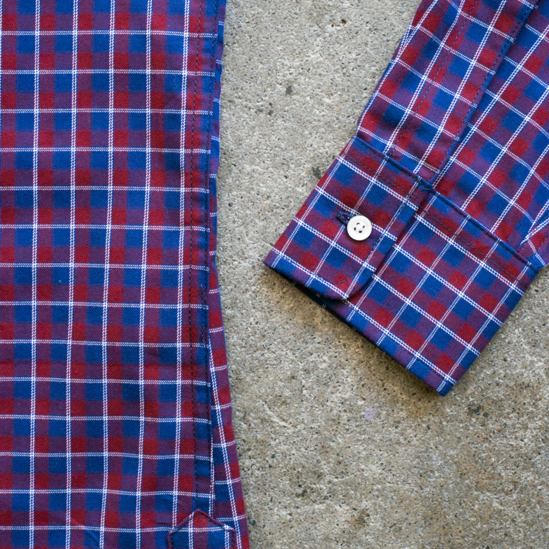 gustin #1035 military tartan - red navy