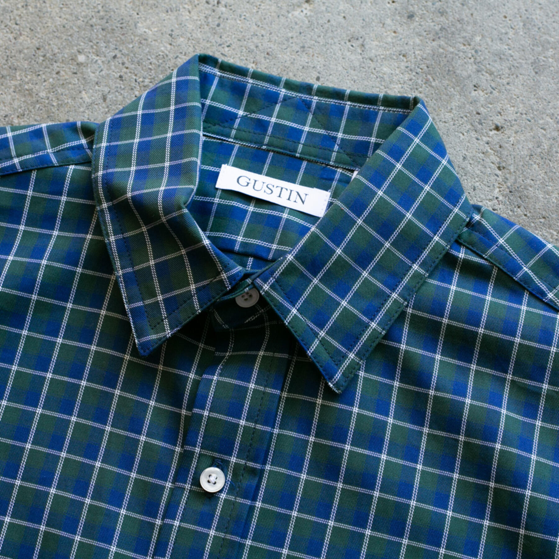 gustin #1033 military tartan - hunter navy