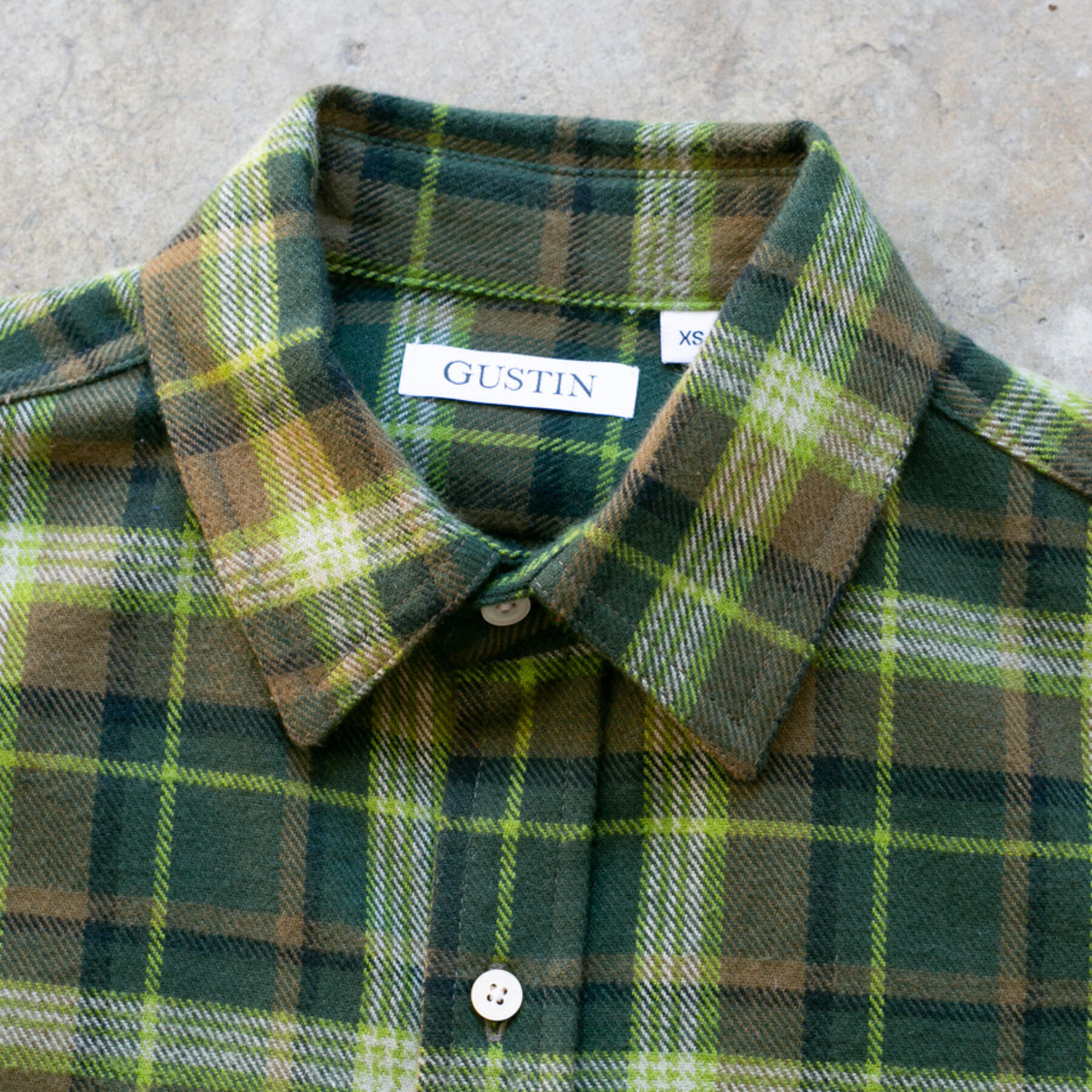 gustin #1036 woodsman flannel - forest