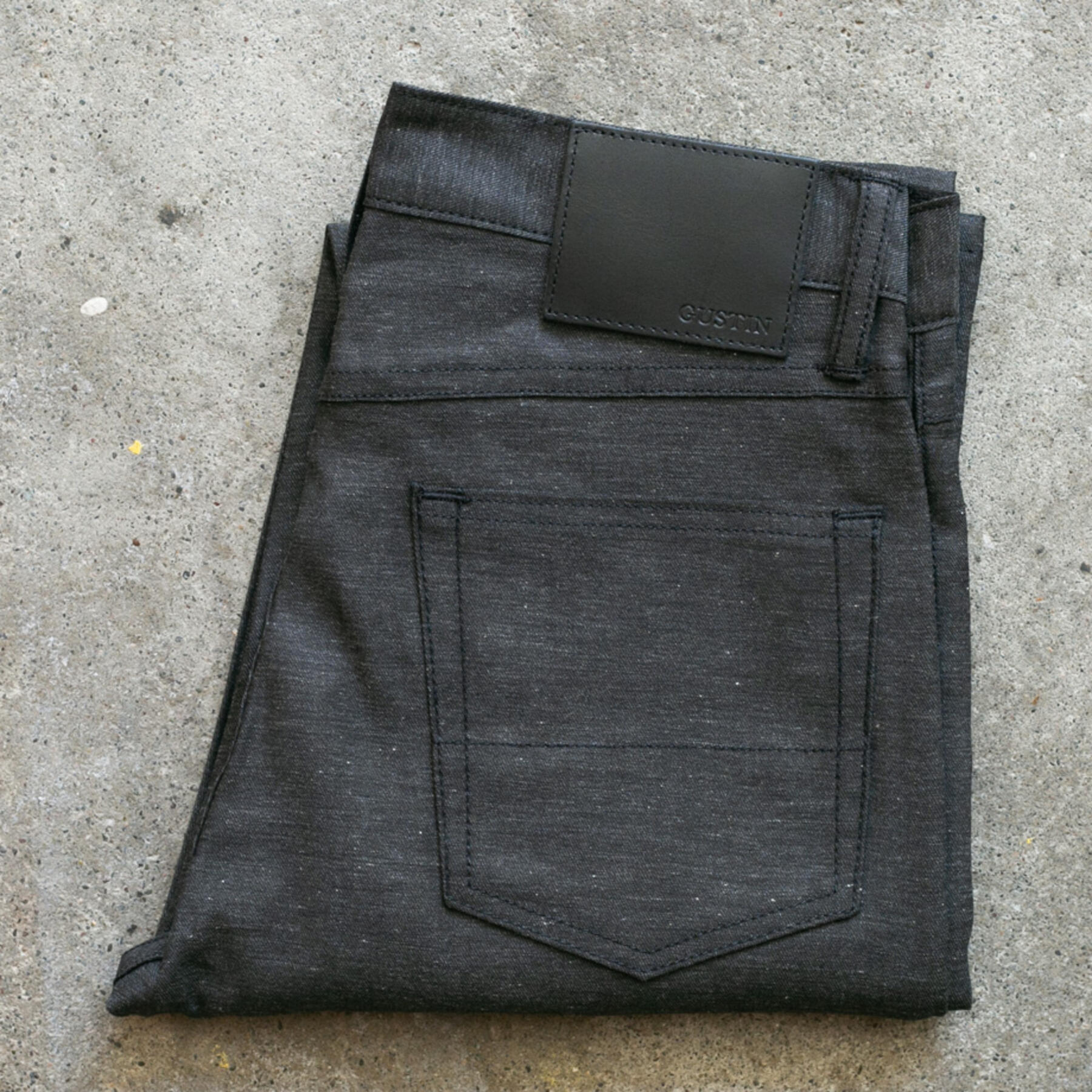 gustin #237 xblack 5 pocket - charcoal