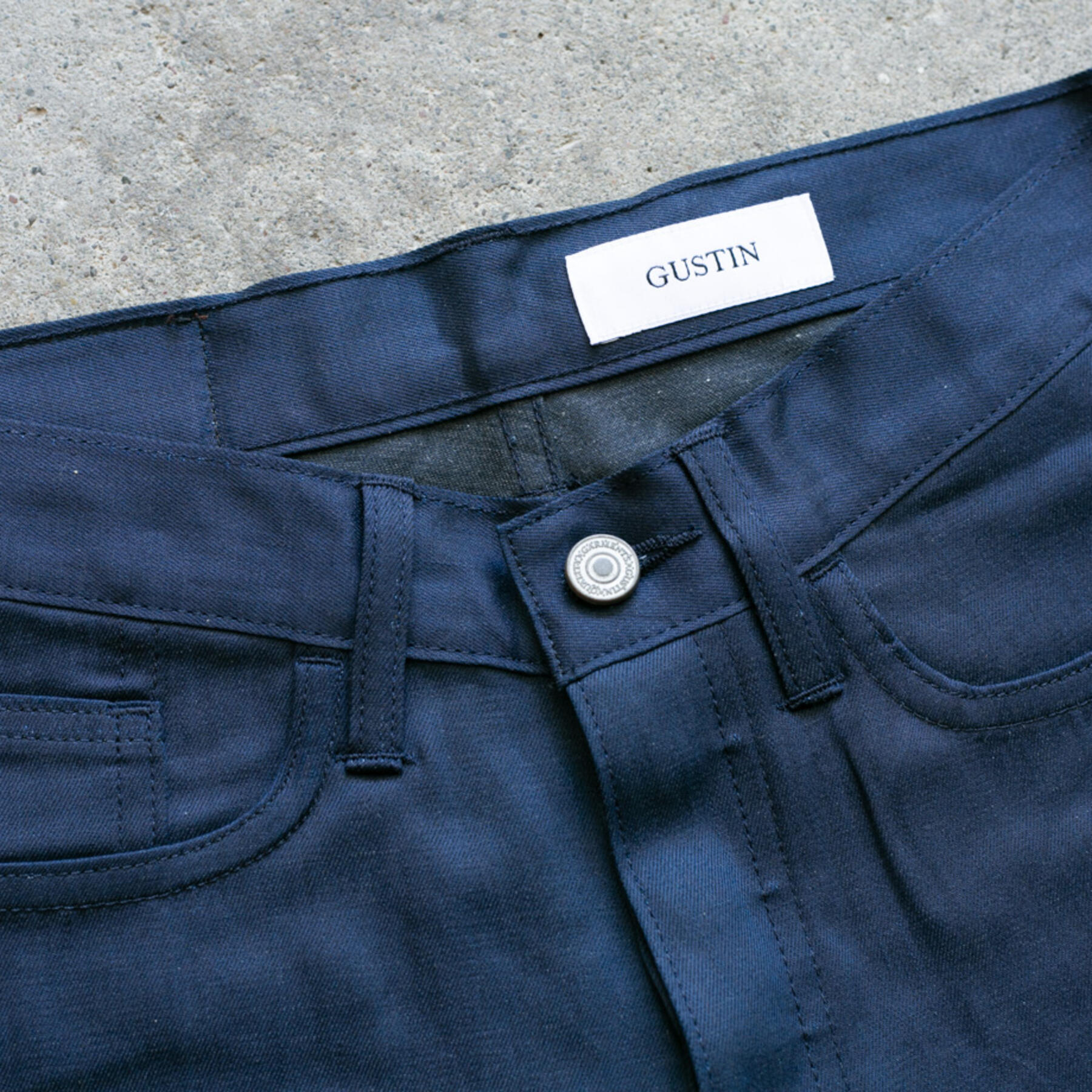 gustin #238 xblack 5 pocket - navy