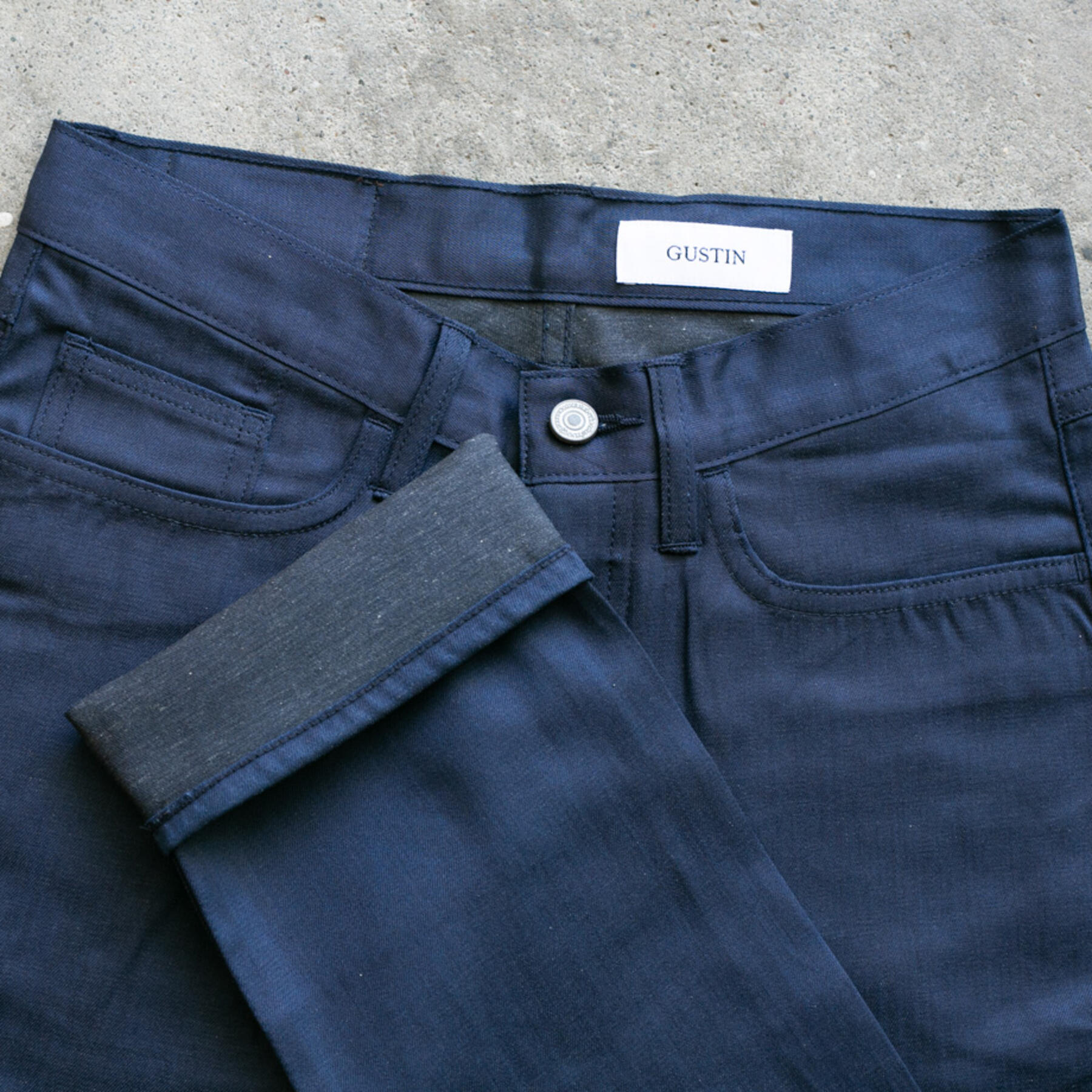 gustin #238 xblack 5 pocket - navy