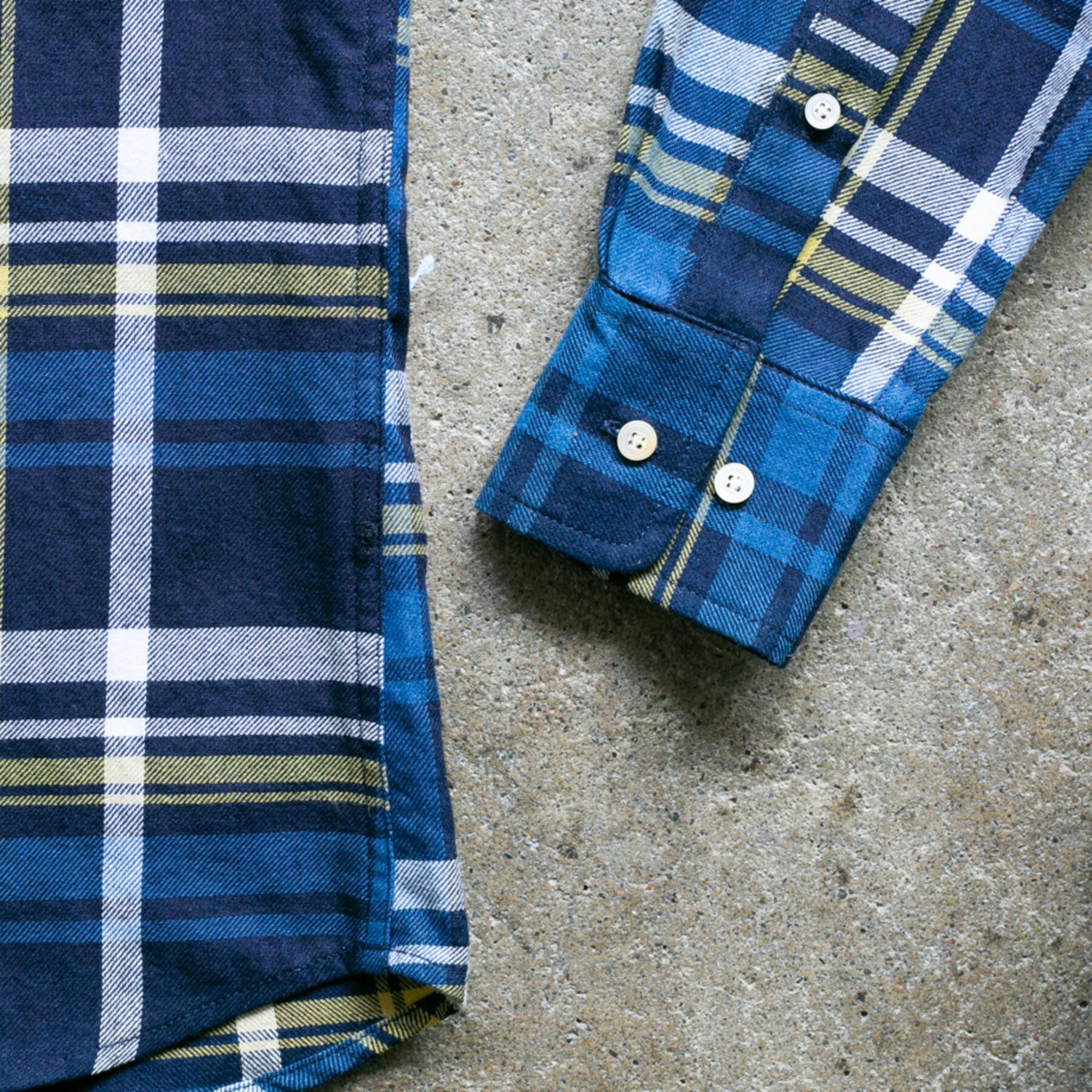 gustin #1049 indigo plaid