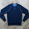 gustin overdye indigo crewneck sweatshirt - cobalt