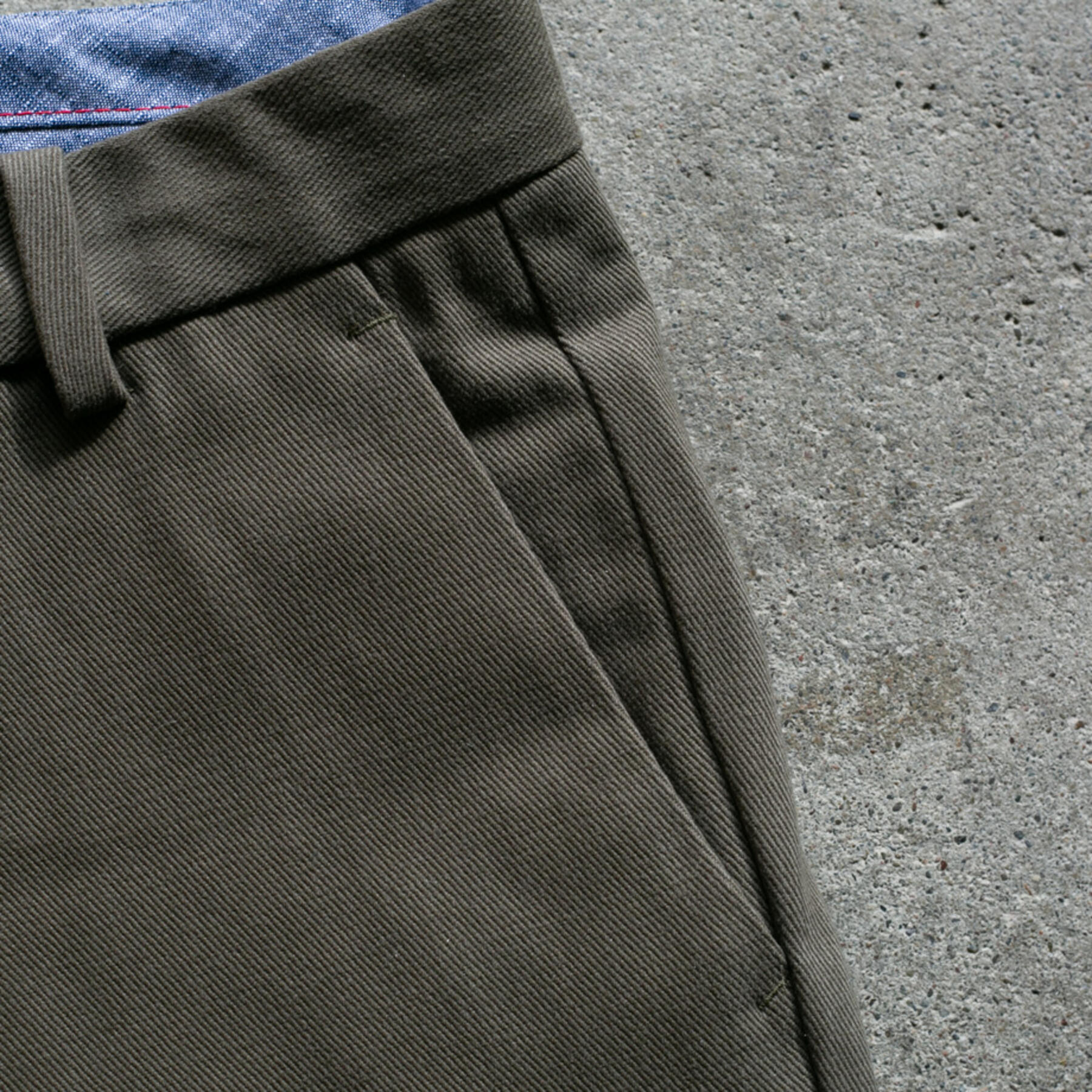 gustin #218 superheavy chinos - olive