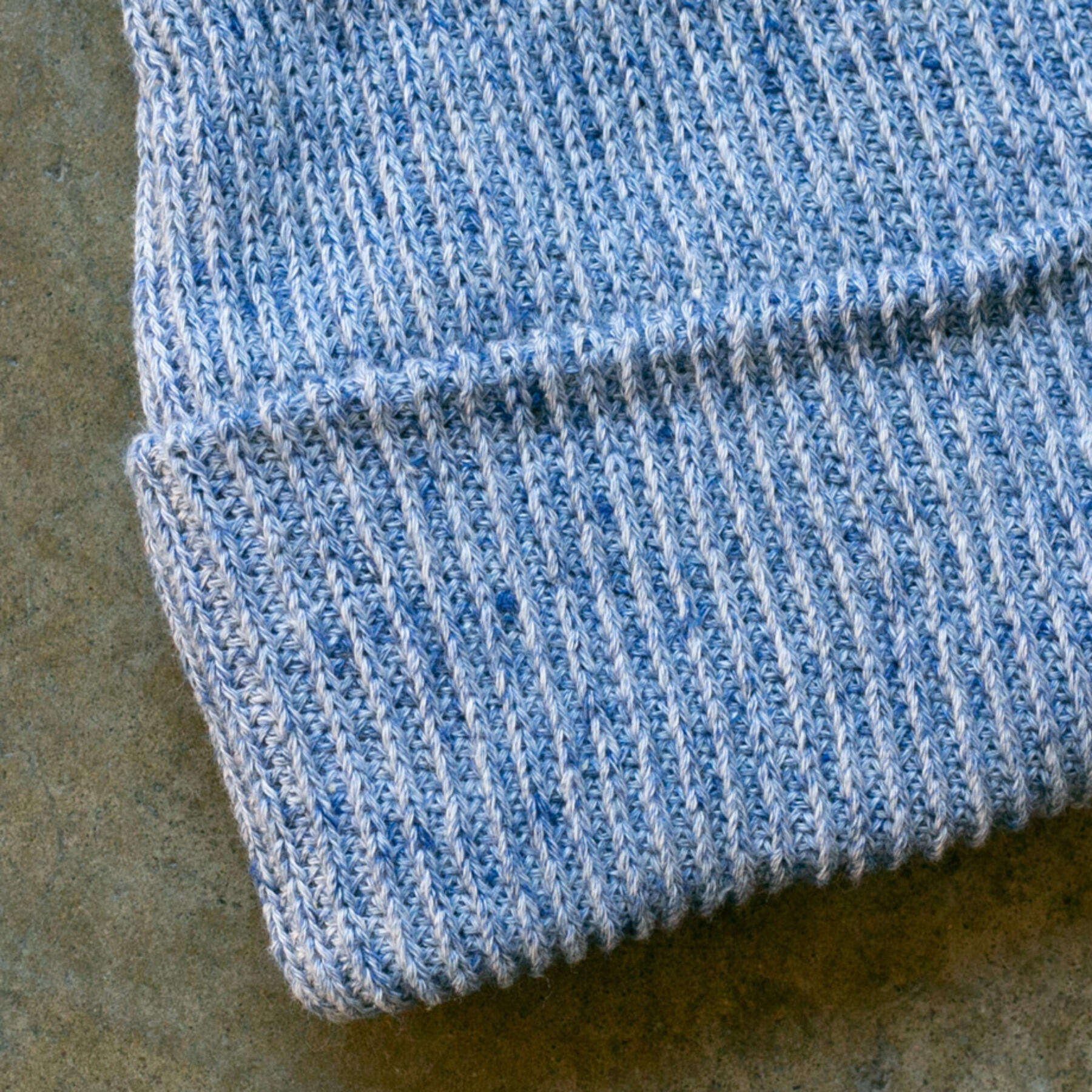 gustin classic beanie - heather sky