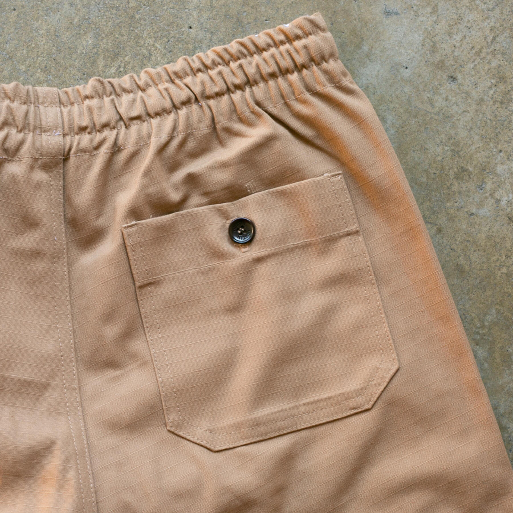 gustin american ripstop joggers - gold khaki