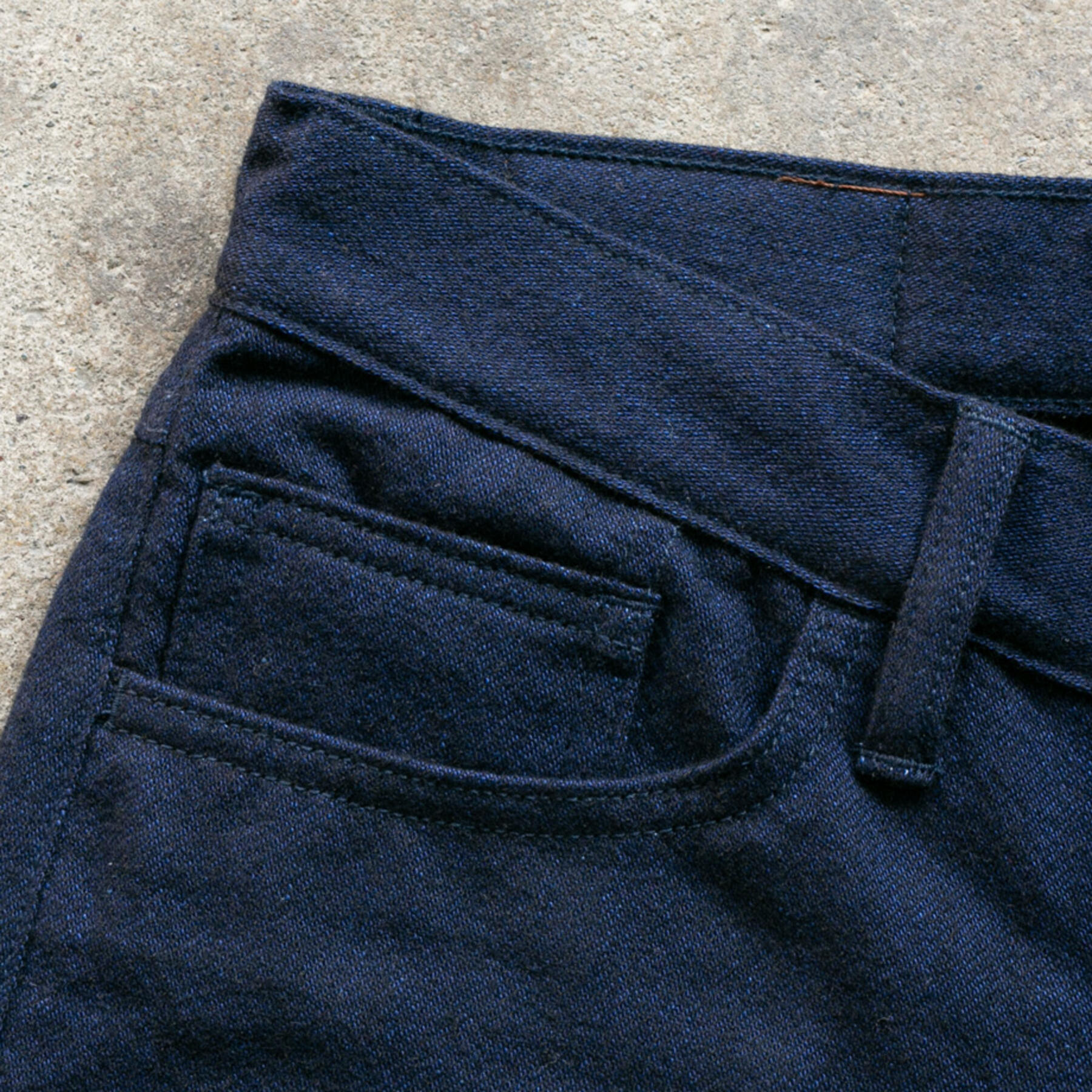 gustin #248 japan ultrasoft 5 pocket - indigo