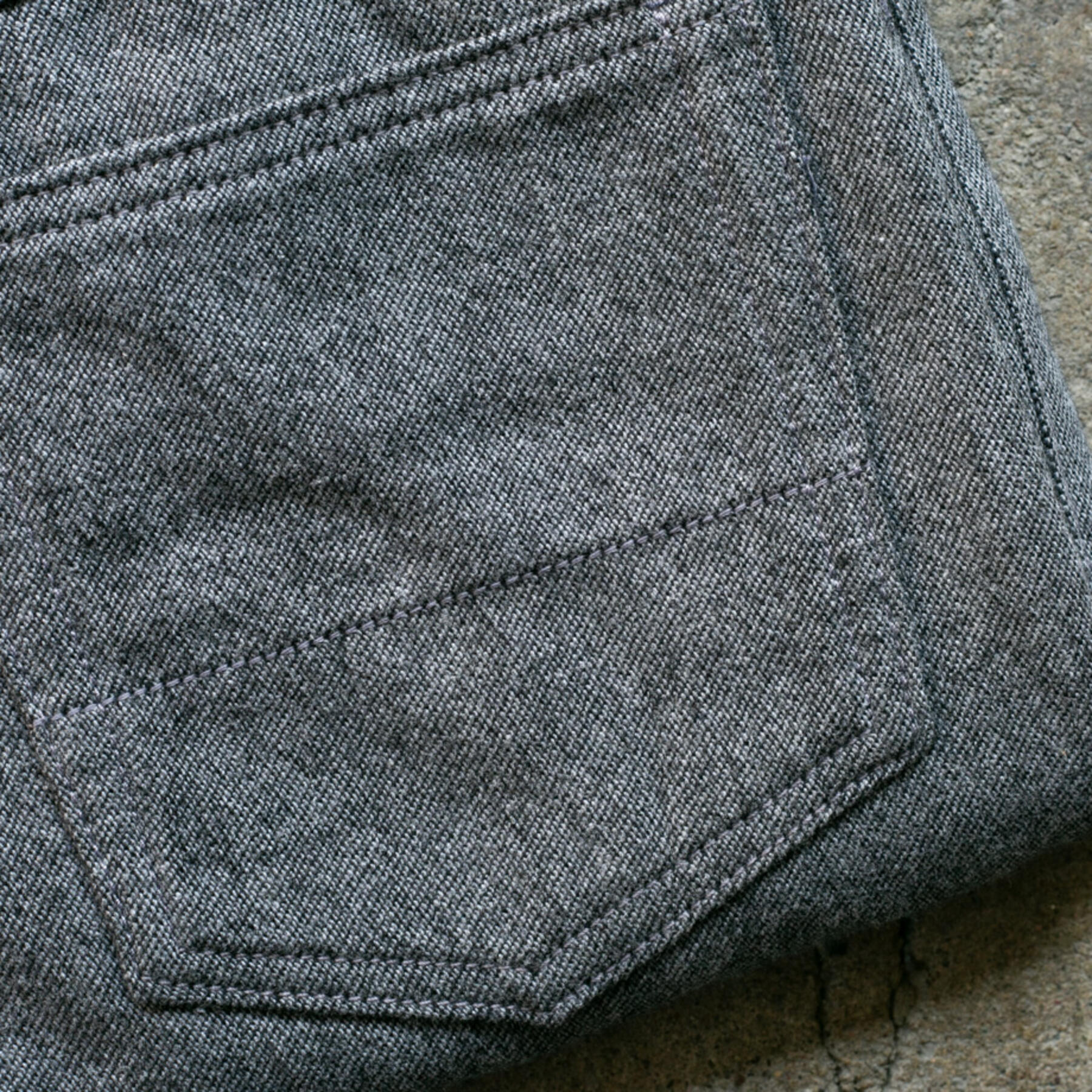 gustin #249 japan ultrasoft 5 pocket - greyxblack