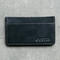 gustin simple wallet - horween chromexcel black