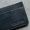 gustin simple wallet - horween chromexcel black