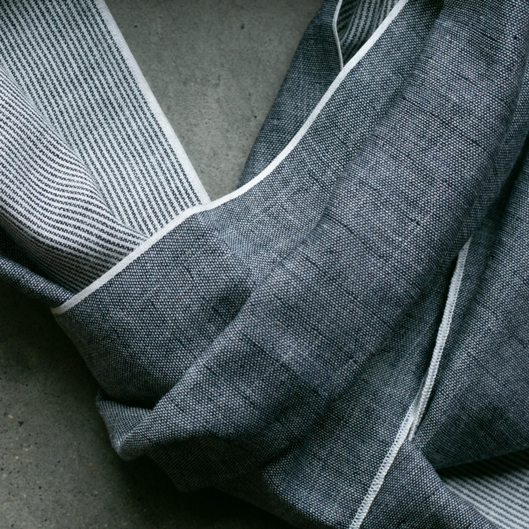 gustin double selvedge scarf