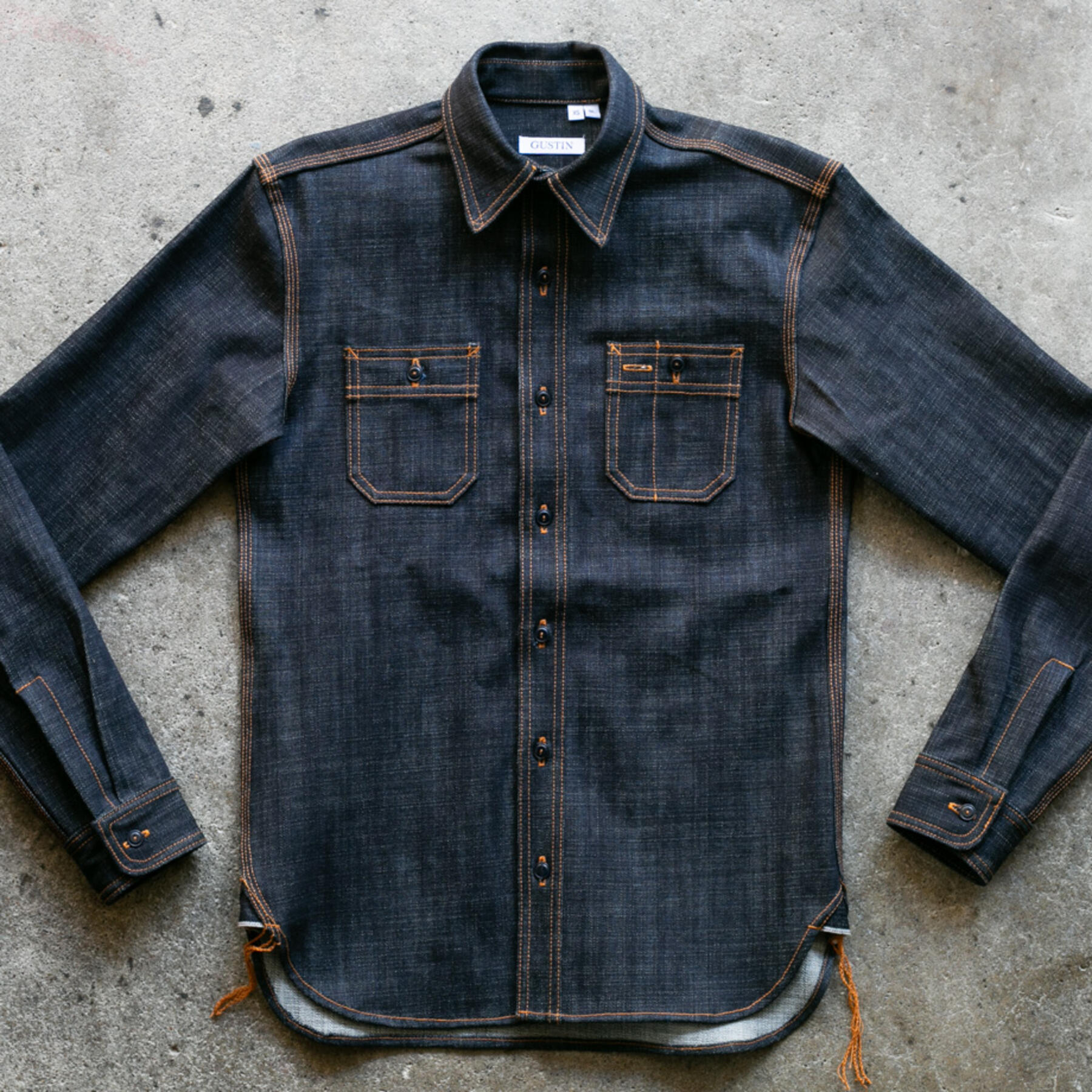 gustin #131 big slub workshirt