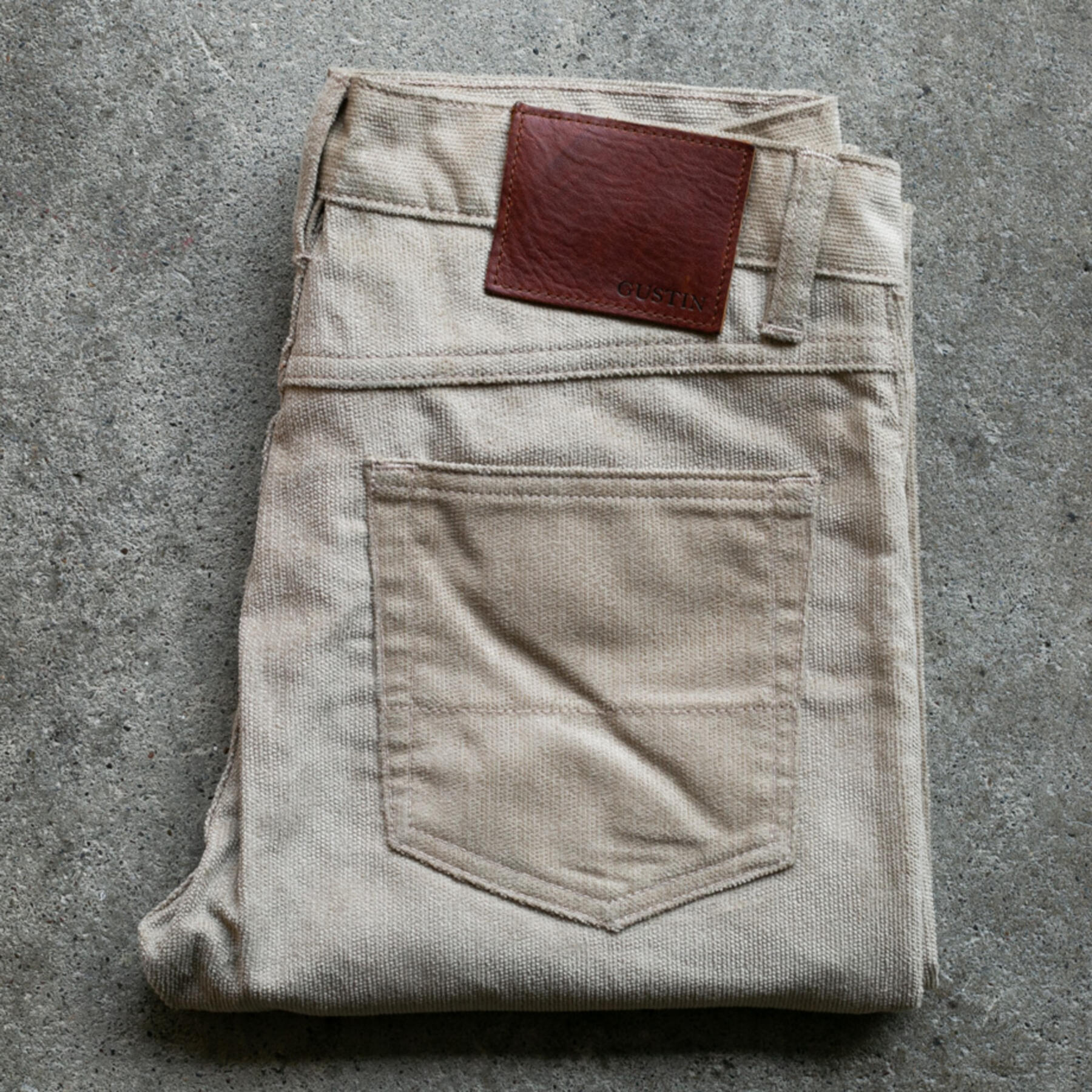 gustin #255 italian brushed corduroy - wheat