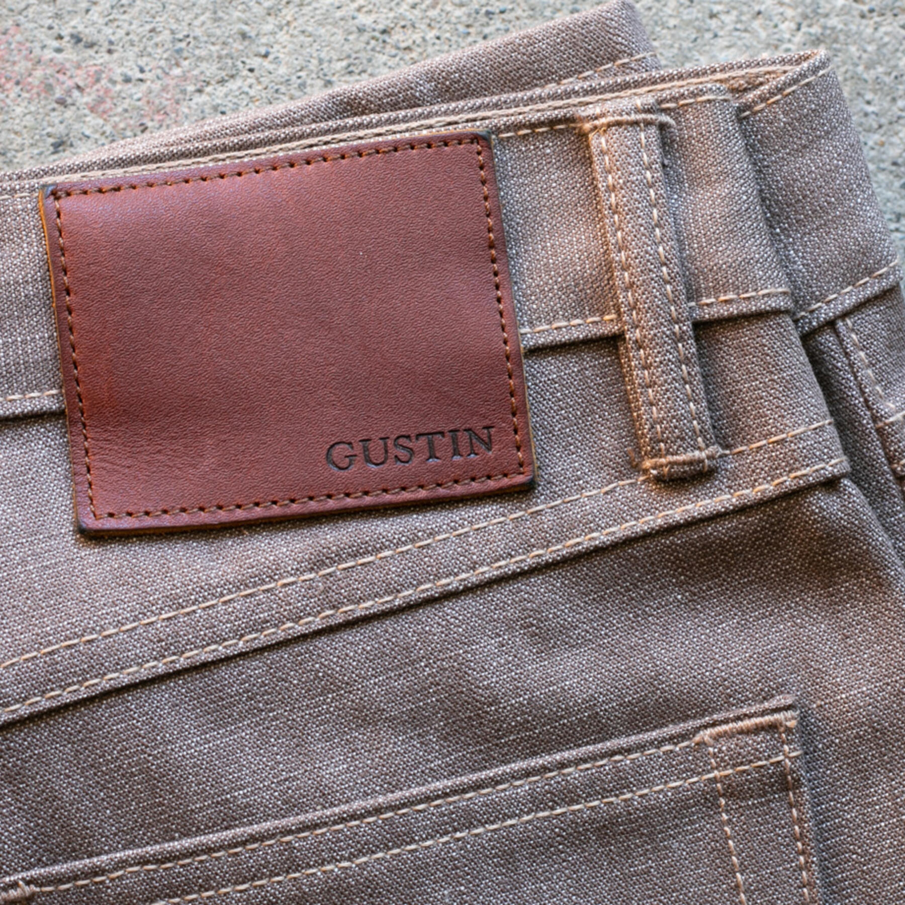gustin #256 heavy umber broken twill