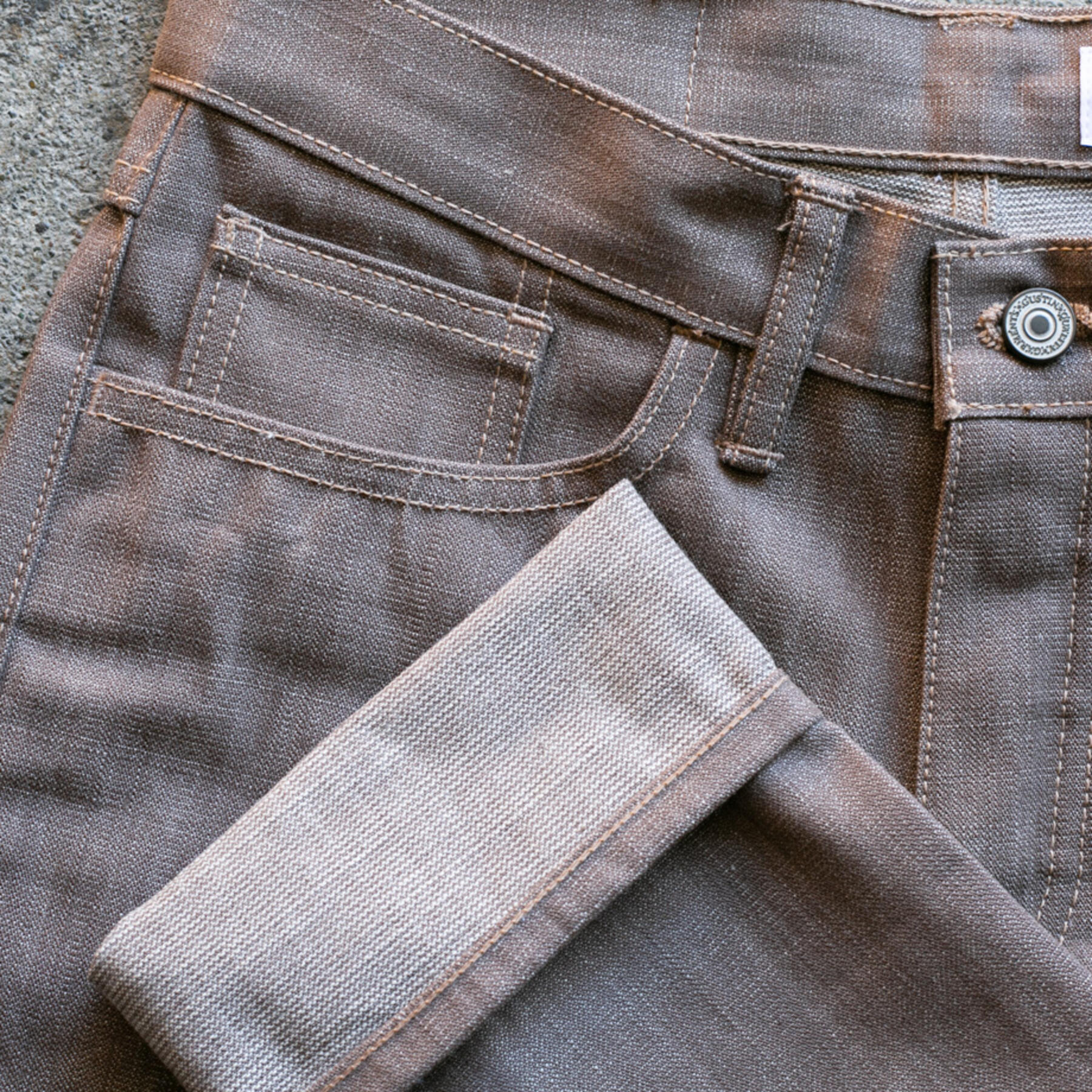 gustin #256 heavy umber broken twill