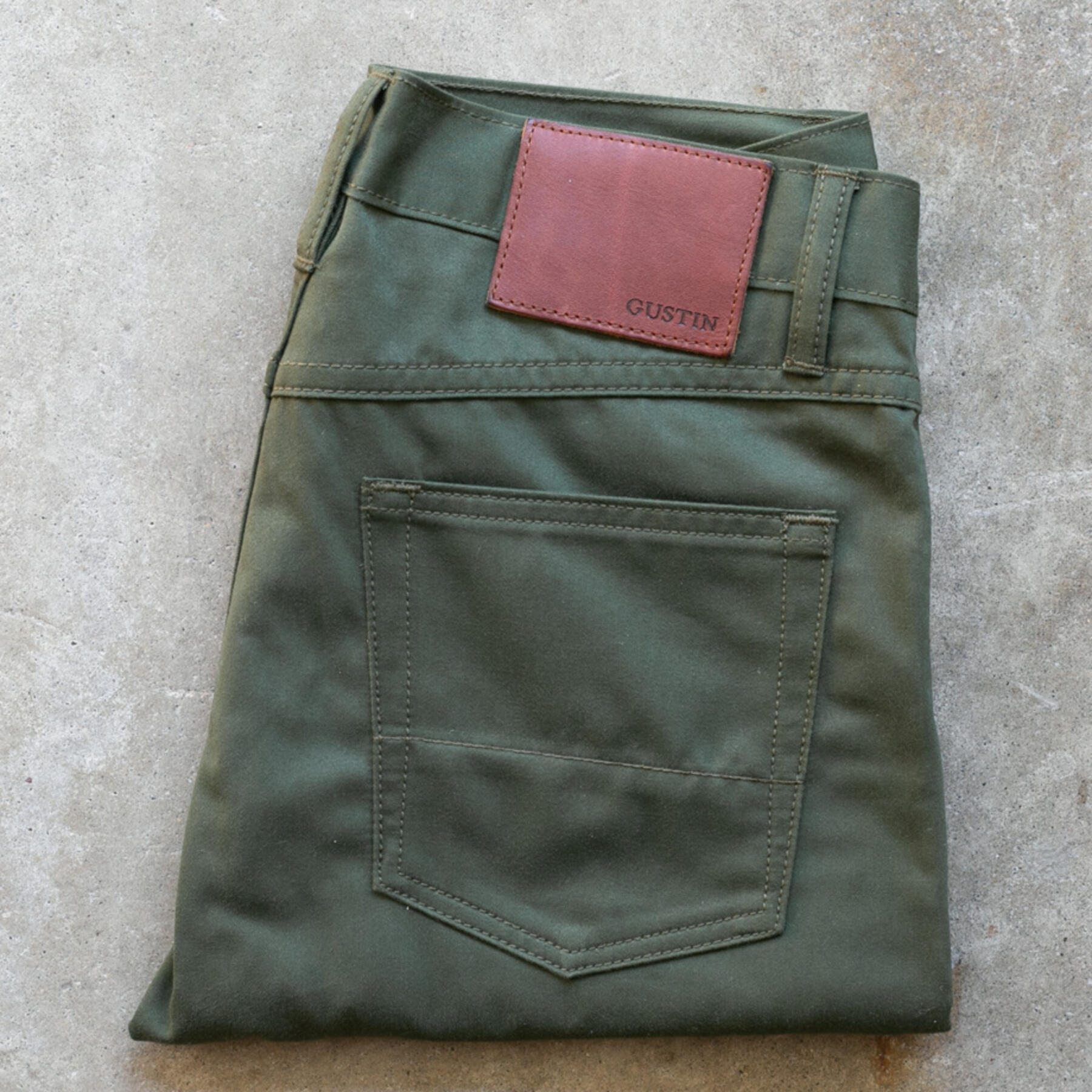 gustin #257 military sateen - olive