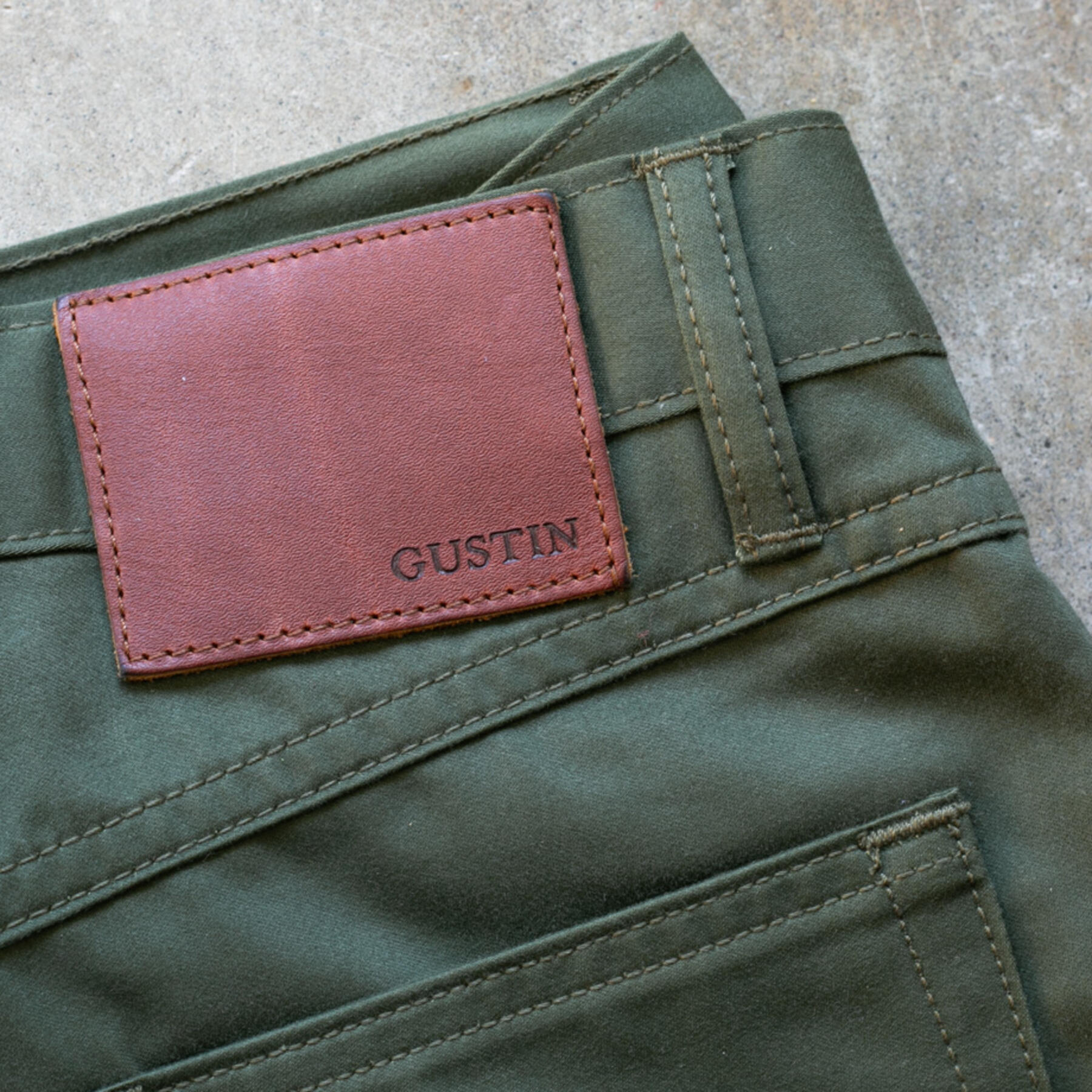 gustin #257 military sateen - olive