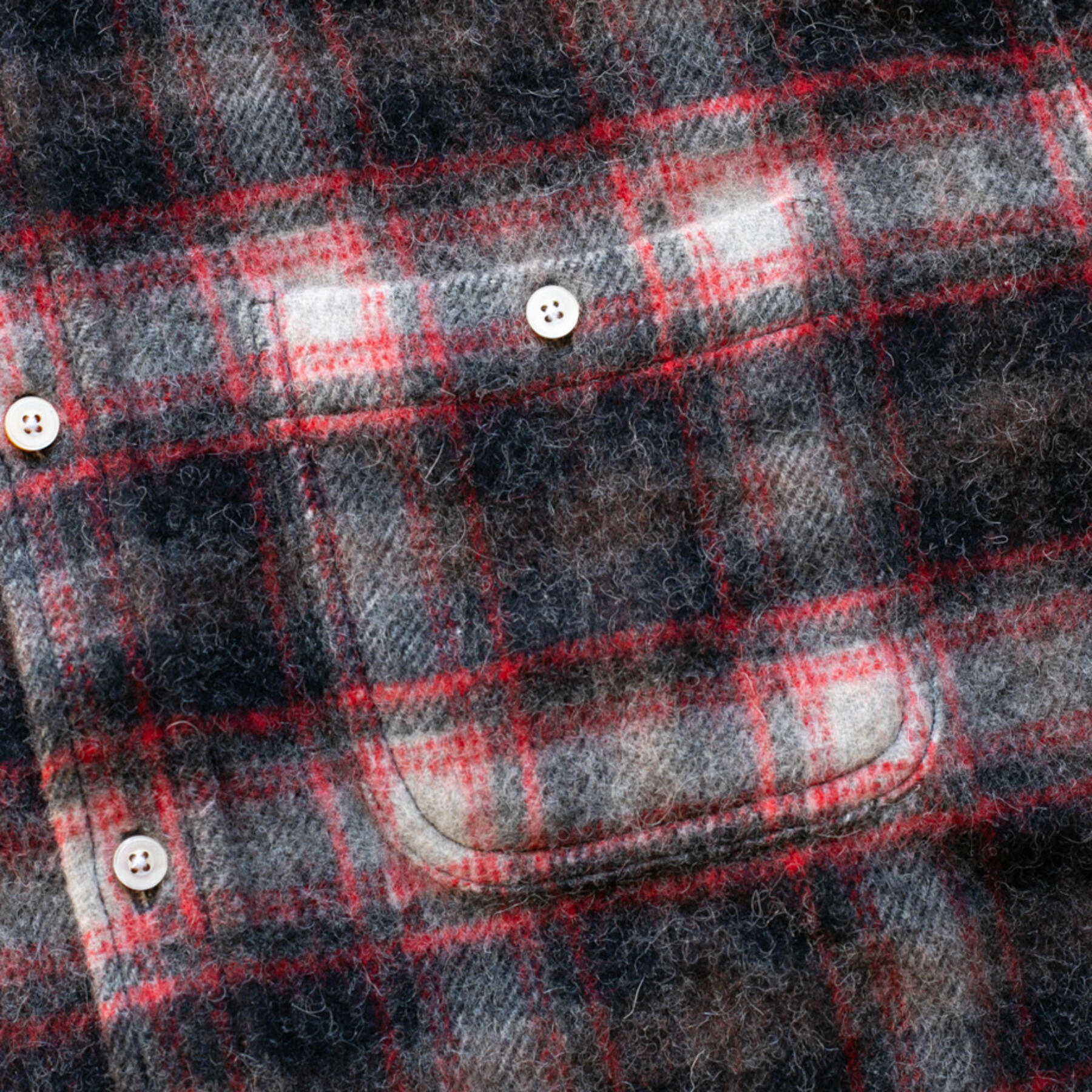 gustin #1043 vintage wool alpaca - grey ember