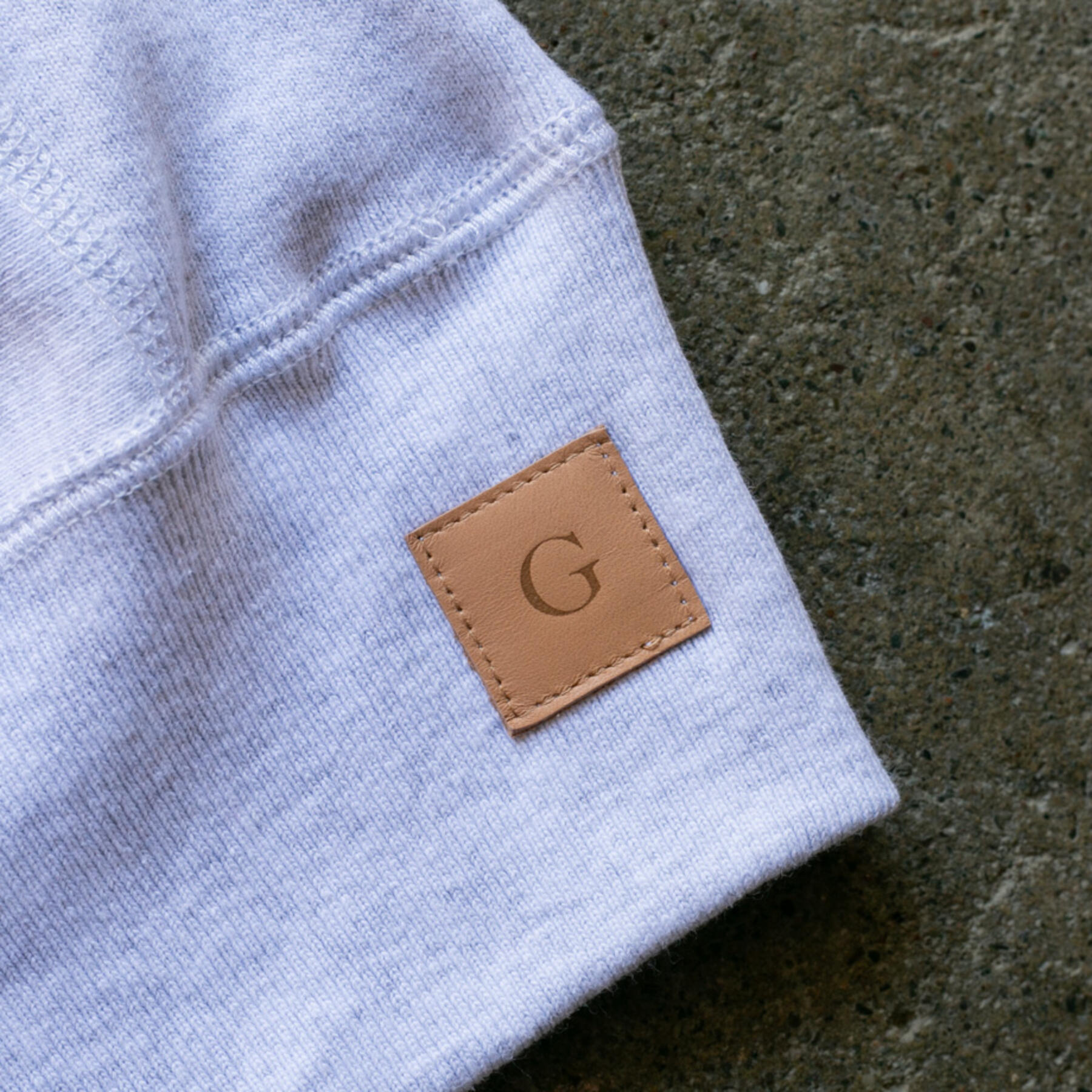 gustin vintage heavyweight sweatshirt - smoke