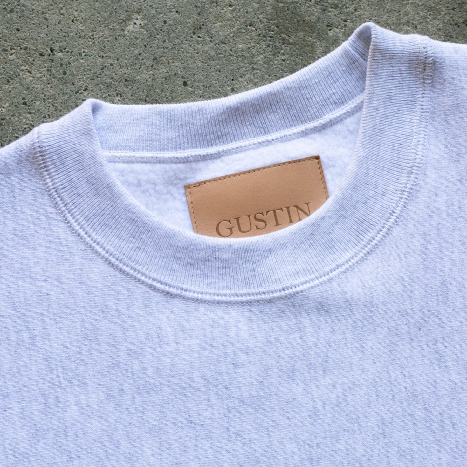 gustin vintage heavyweight sweatshirt - smoke