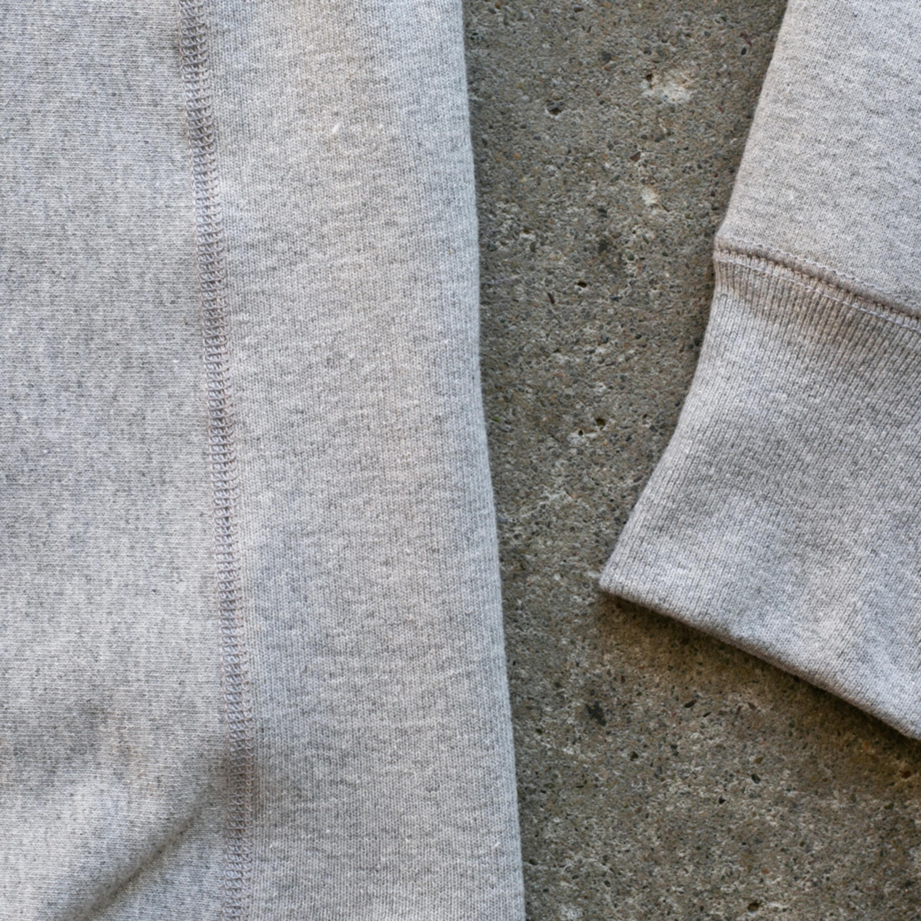 gustin vintage heavyweight sweatshirt - heather grey