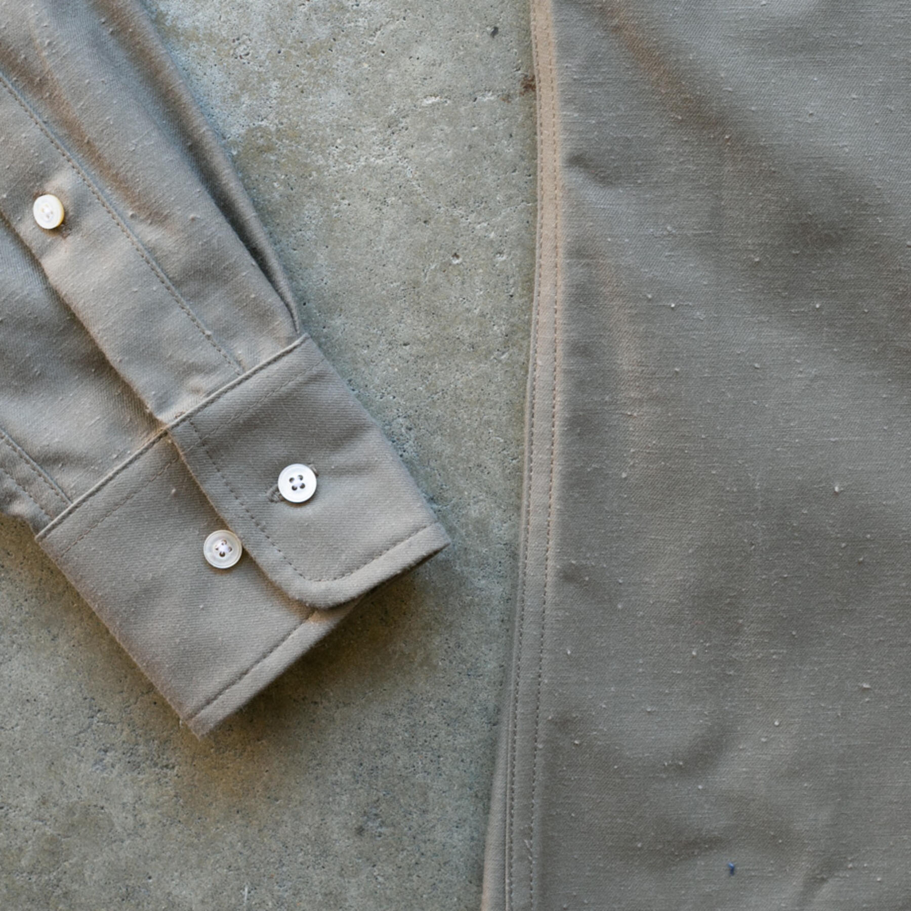 gustin #1087 nep solid - green grey