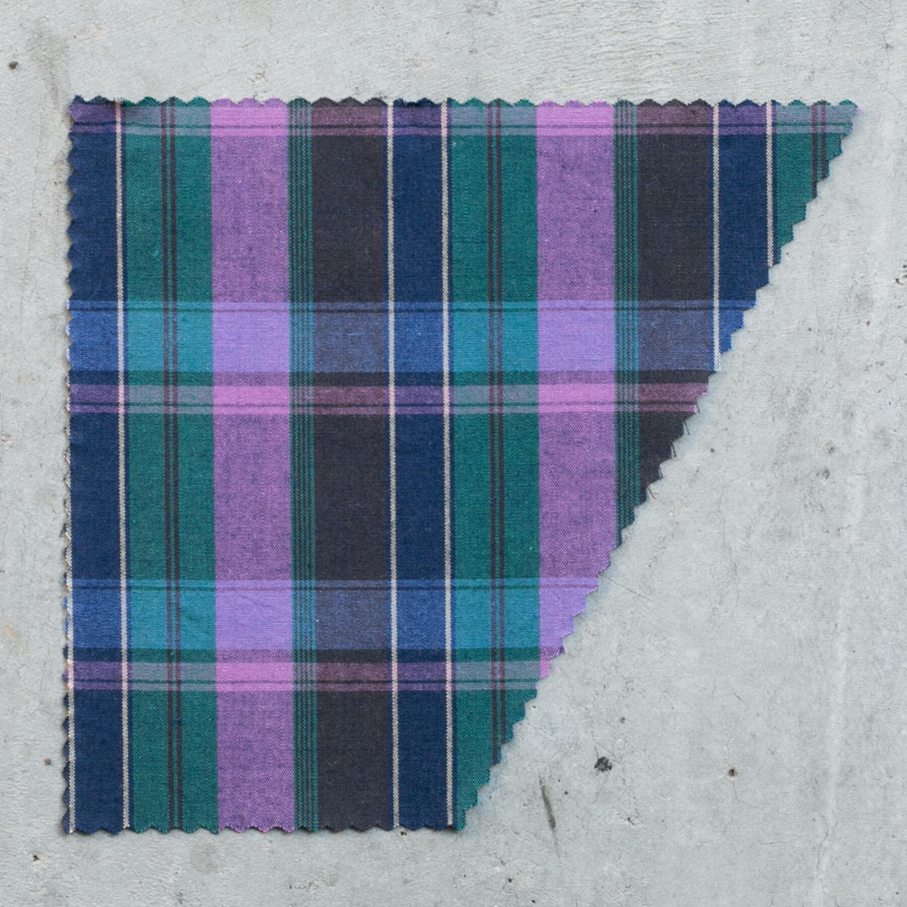 gustin #1089 hamptons plaid - purple emerald