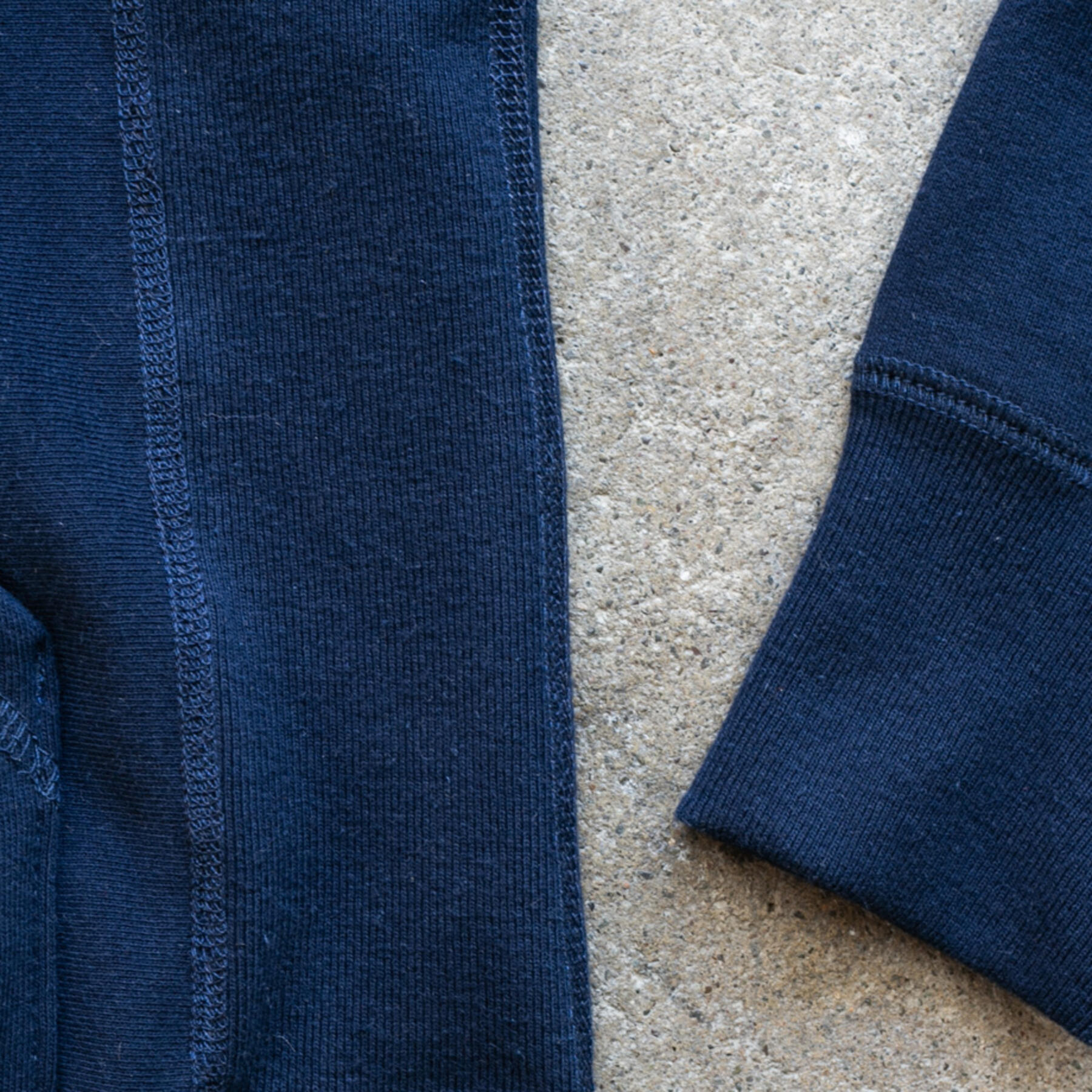 gustin vintage heavyweight pullover hoodie - navy