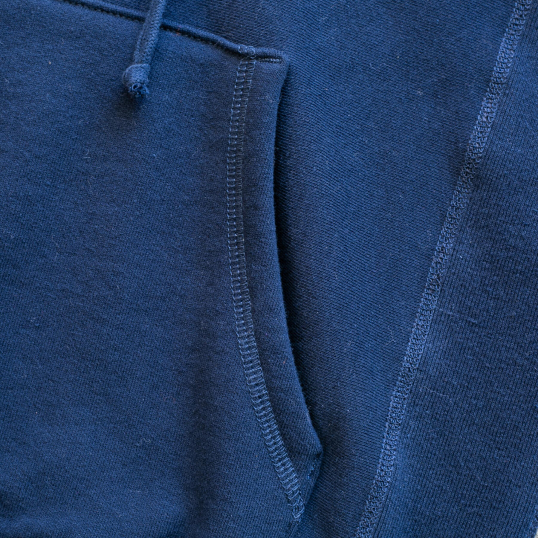gustin vintage heavyweight pullover hoodie - navy
