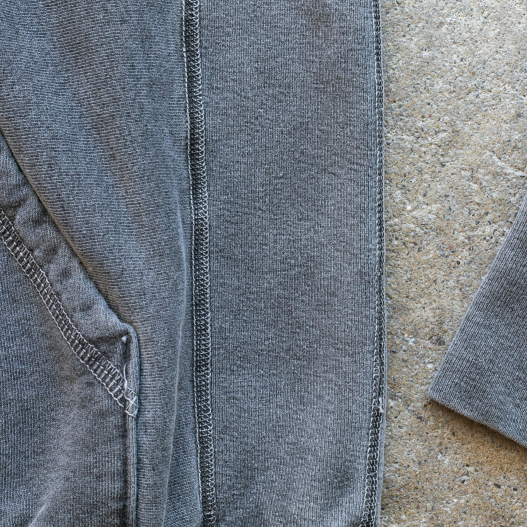 gustin heavyweight hoodie sweatshirt - vintage black