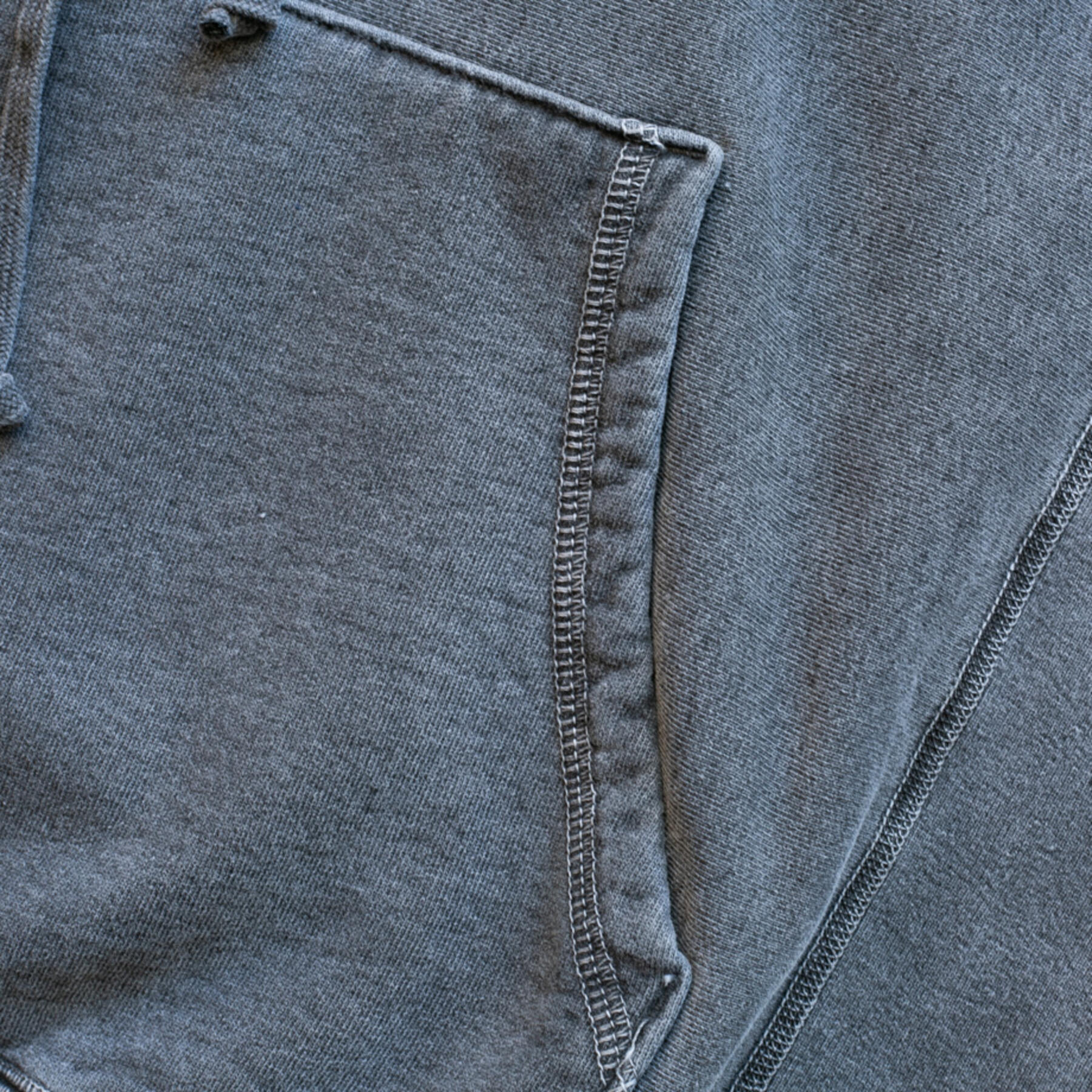 gustin heavyweight hoodie sweatshirt - vintage black