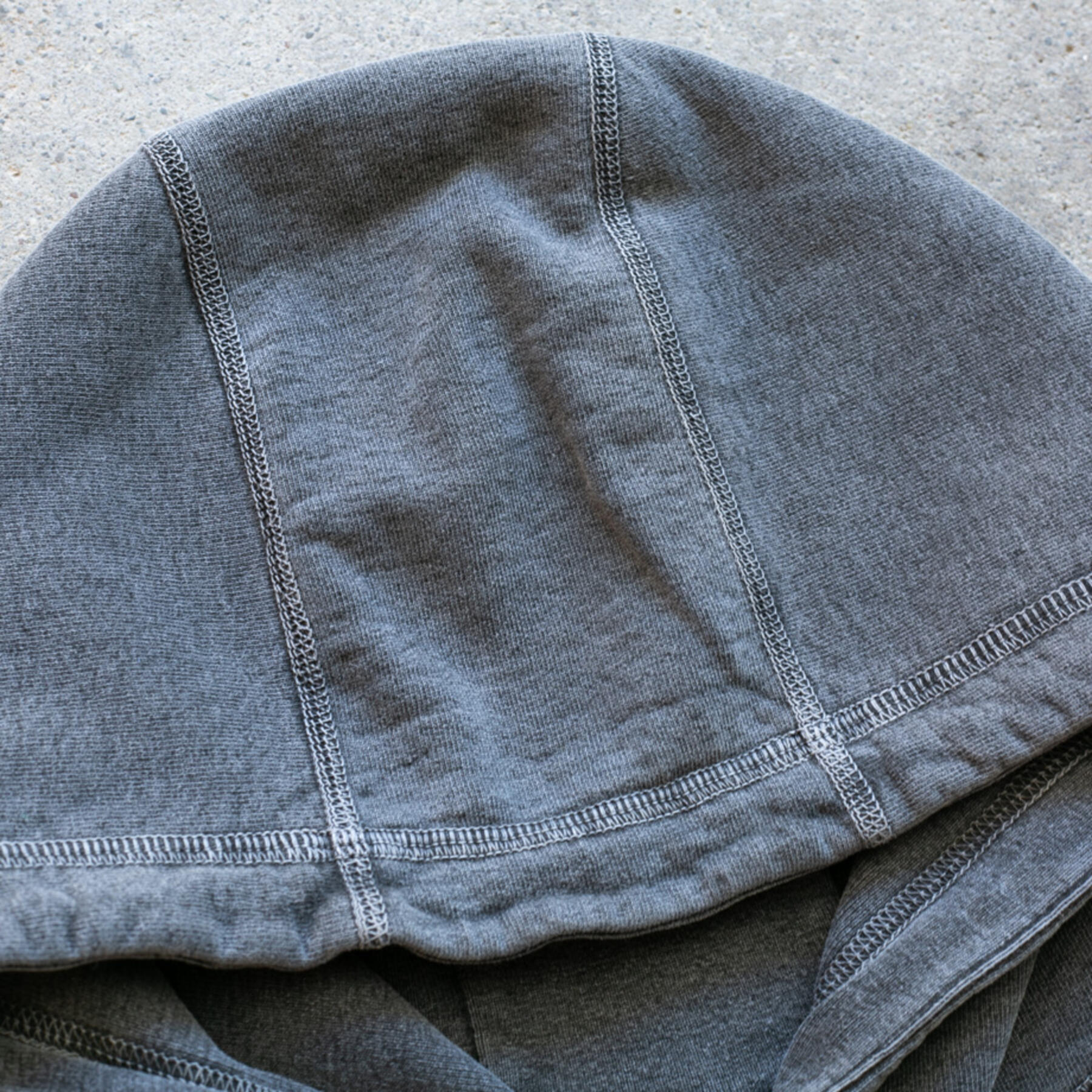 gustin heavyweight hoodie sweatshirt - vintage black