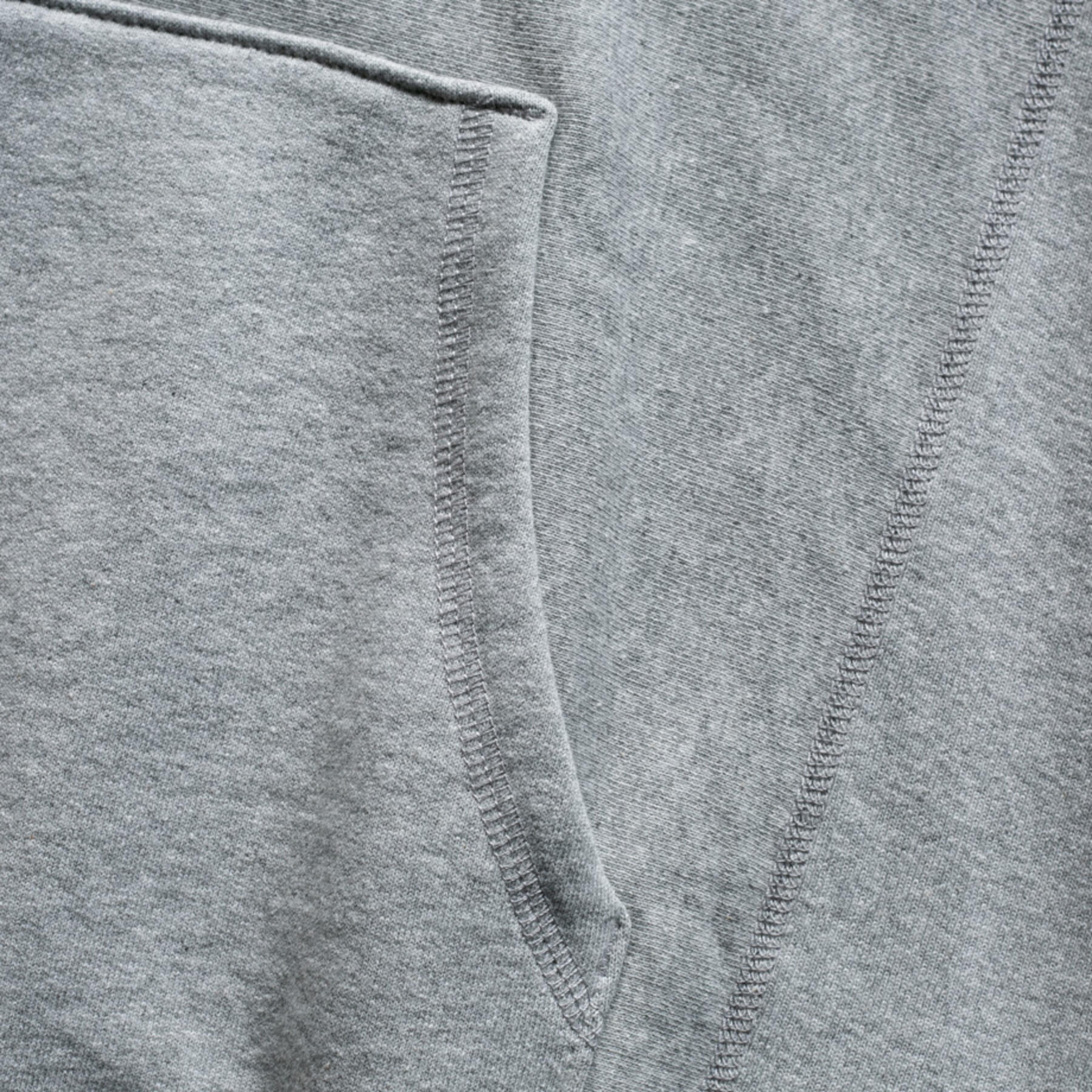 gustin vintage heavyweight pullover hoodie - heather grey