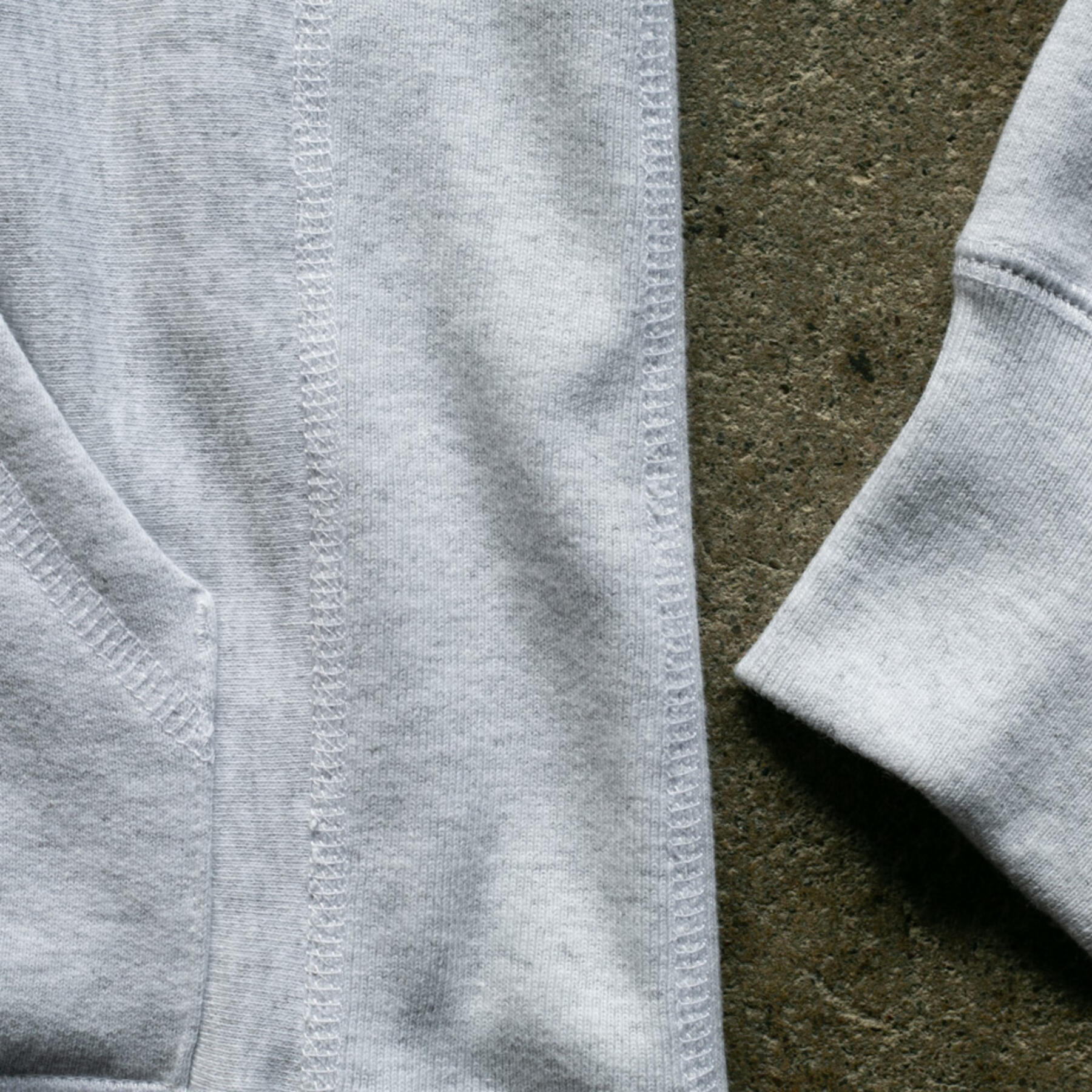 gustin vintage heavyweight pullover hoodie - smoke
