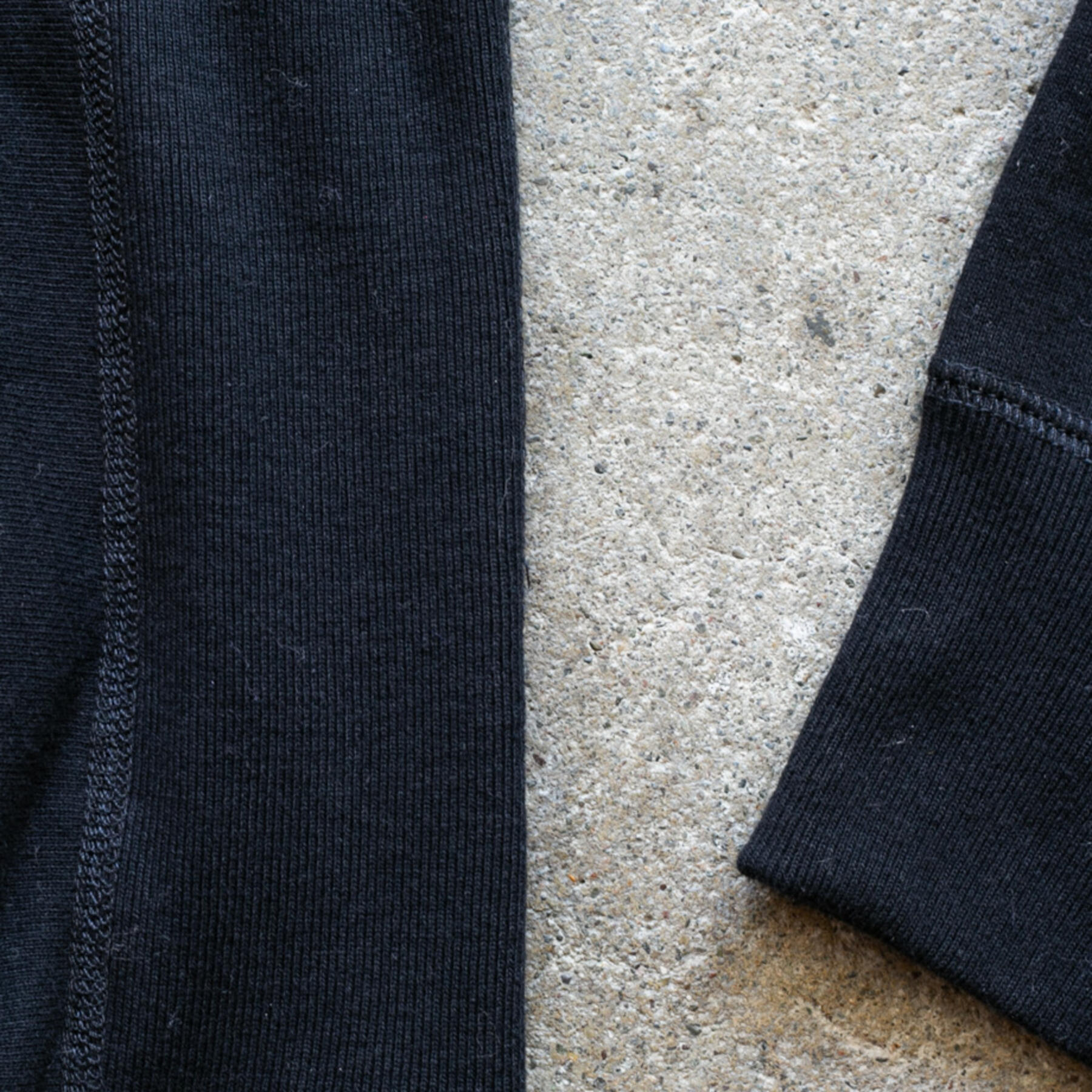 gustin vintage heavyweight pullover hoodie - black