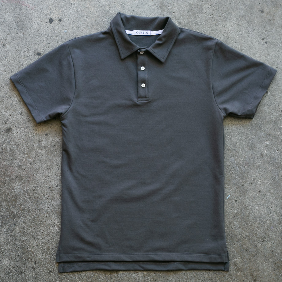 Gustavia Green French Terry Polo Shirt main image 1